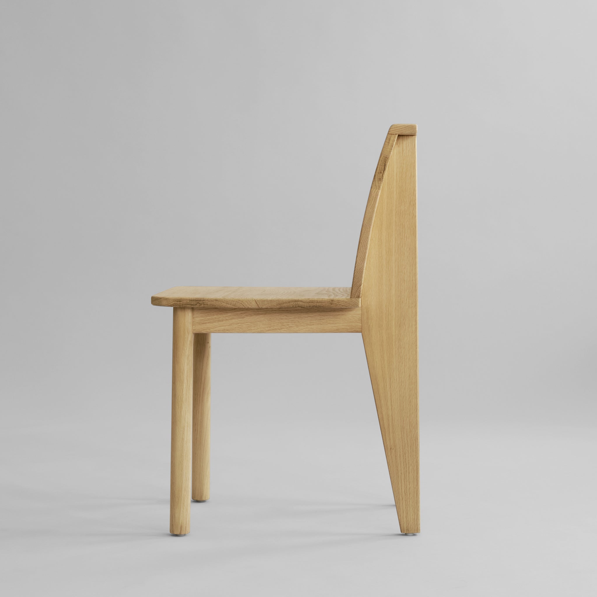 Brutus Slim Dining Chair - Natural Oak*