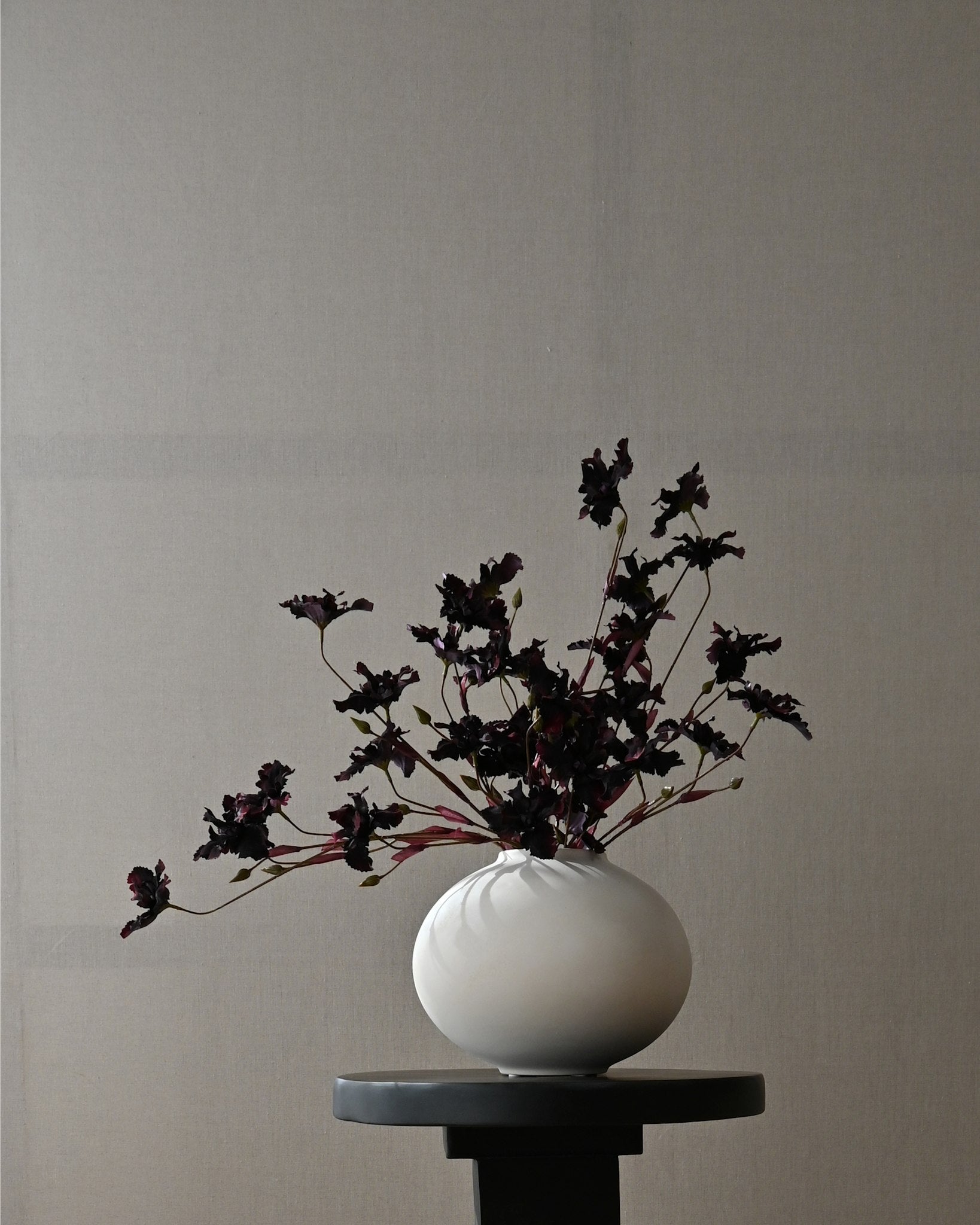Sunao Vase Fat, Mini - Birch*