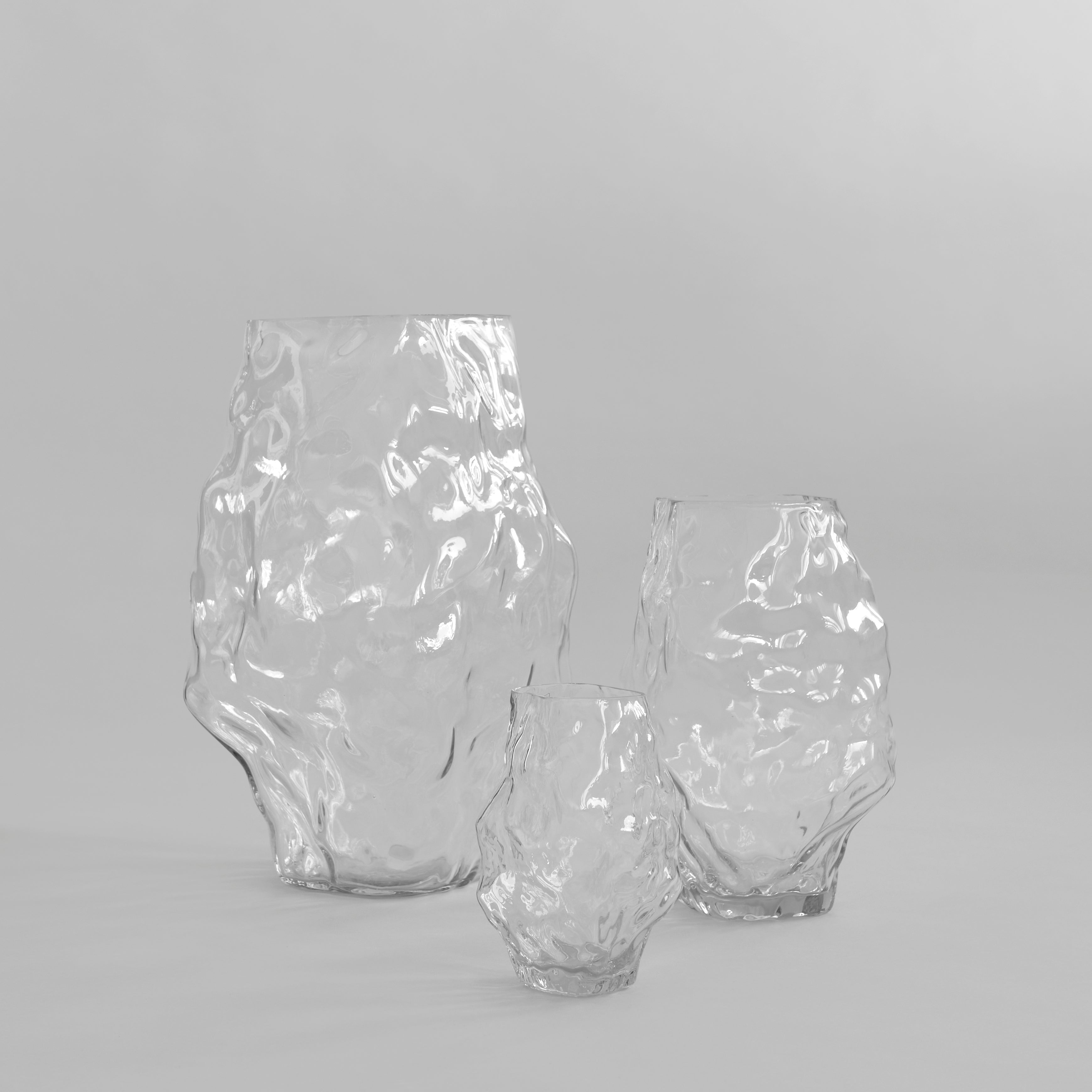 Katachi Vase, Medio - Clear*