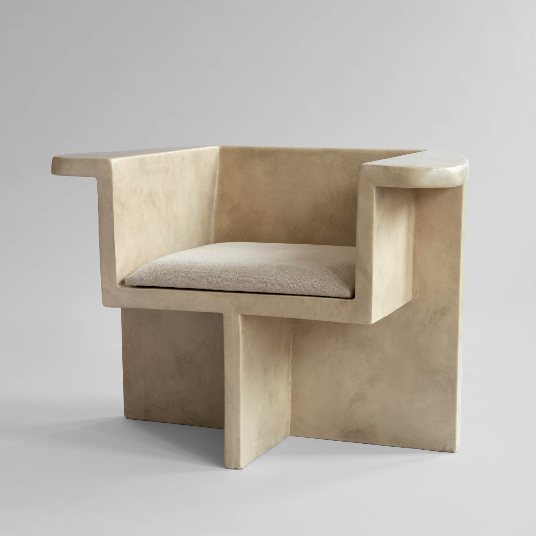 Makura Sea Cushion 12 for Brutus Lounge Chair - Sand Linen