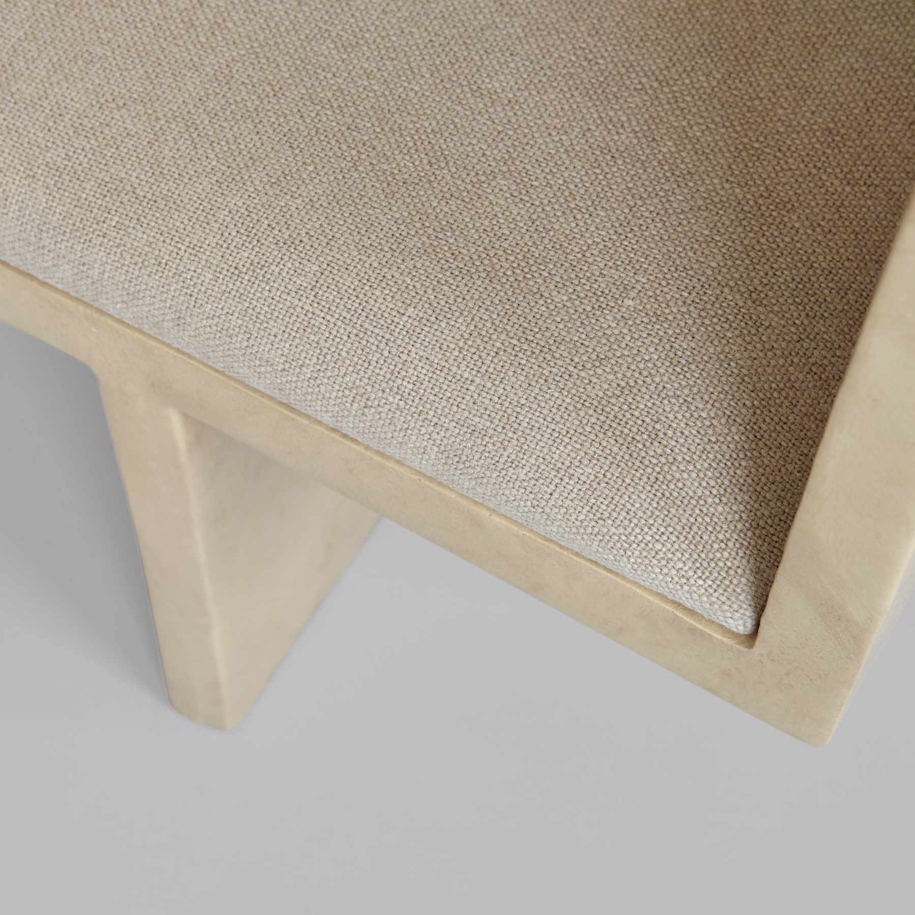 Makura Sea Cushion 12 for Brutus Lounge Chair - Sand Linen