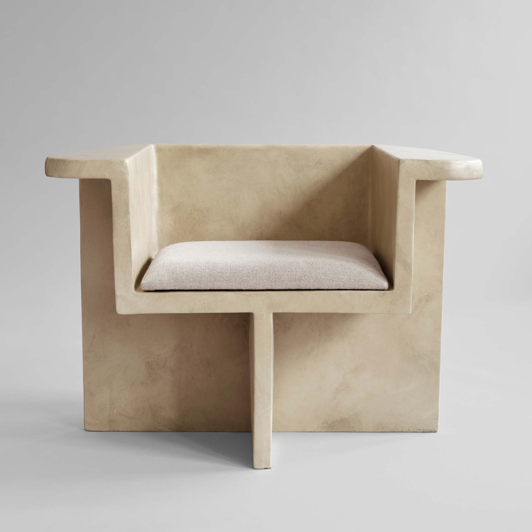Makura Sea Cushion 12 for Brutus Lounge Chair - Sand Linen