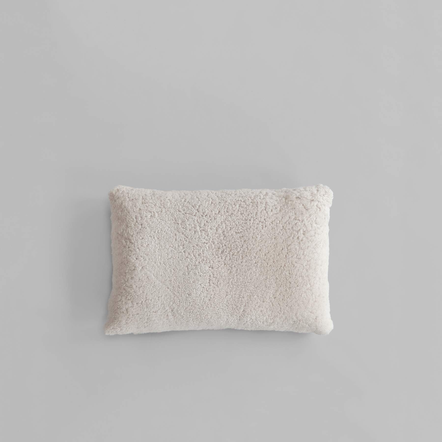 Makura Rectangular Cushion 11 - Sandshell Sheepskin*