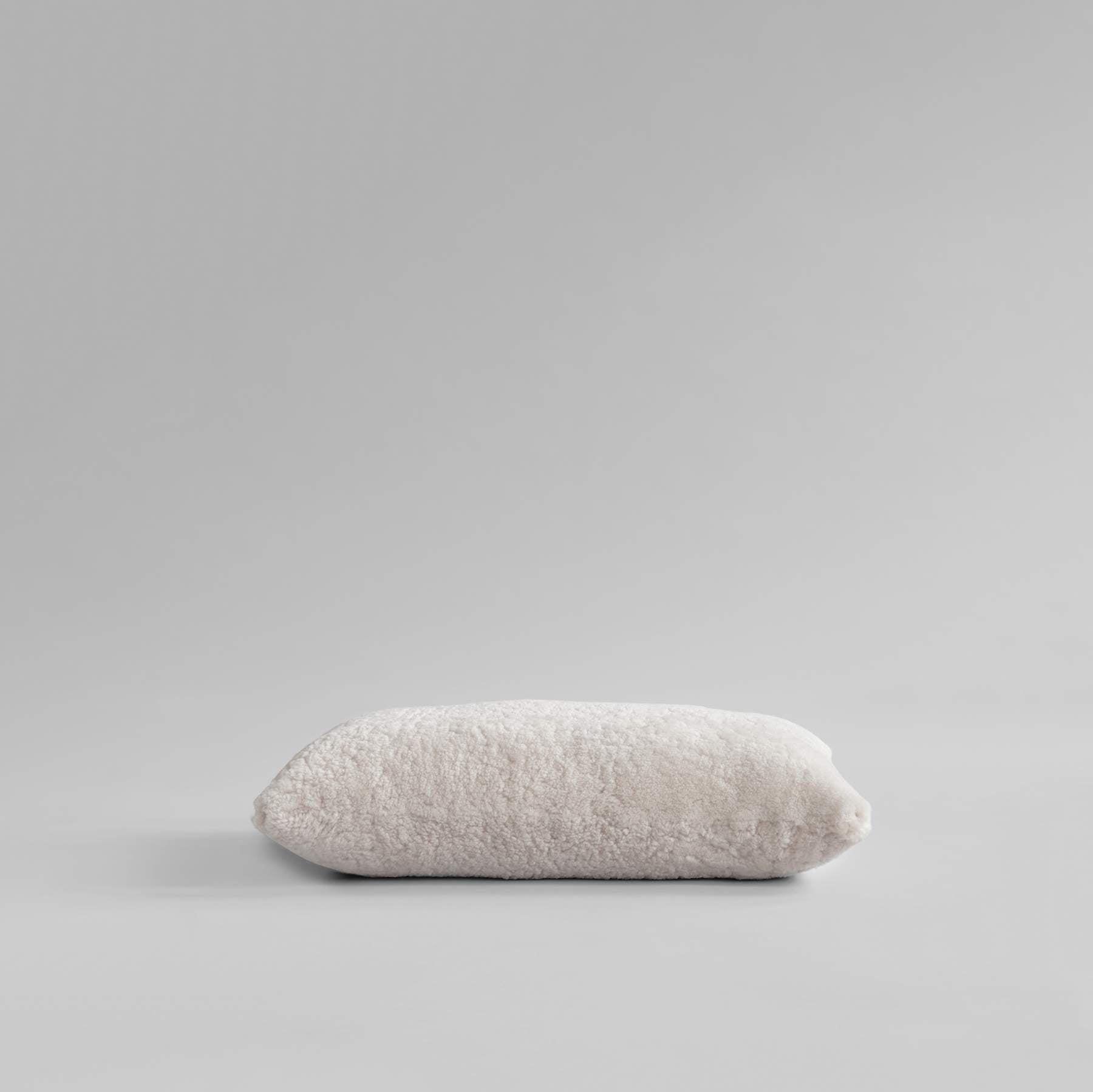 Makura Rectangular Cushion 11 - Sandshell Sheepskin*