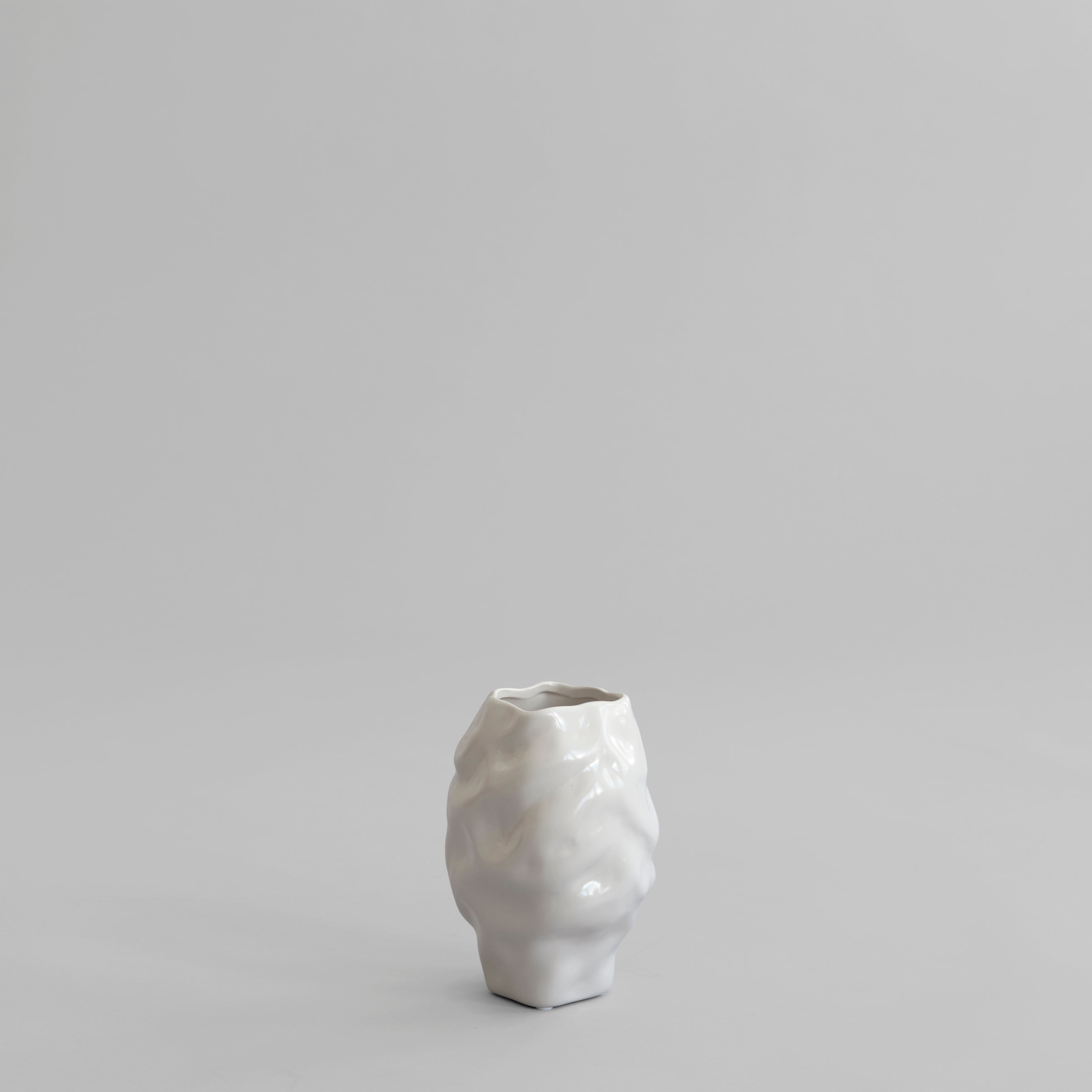 Katachi Vase, Mini - High Glaze Birch