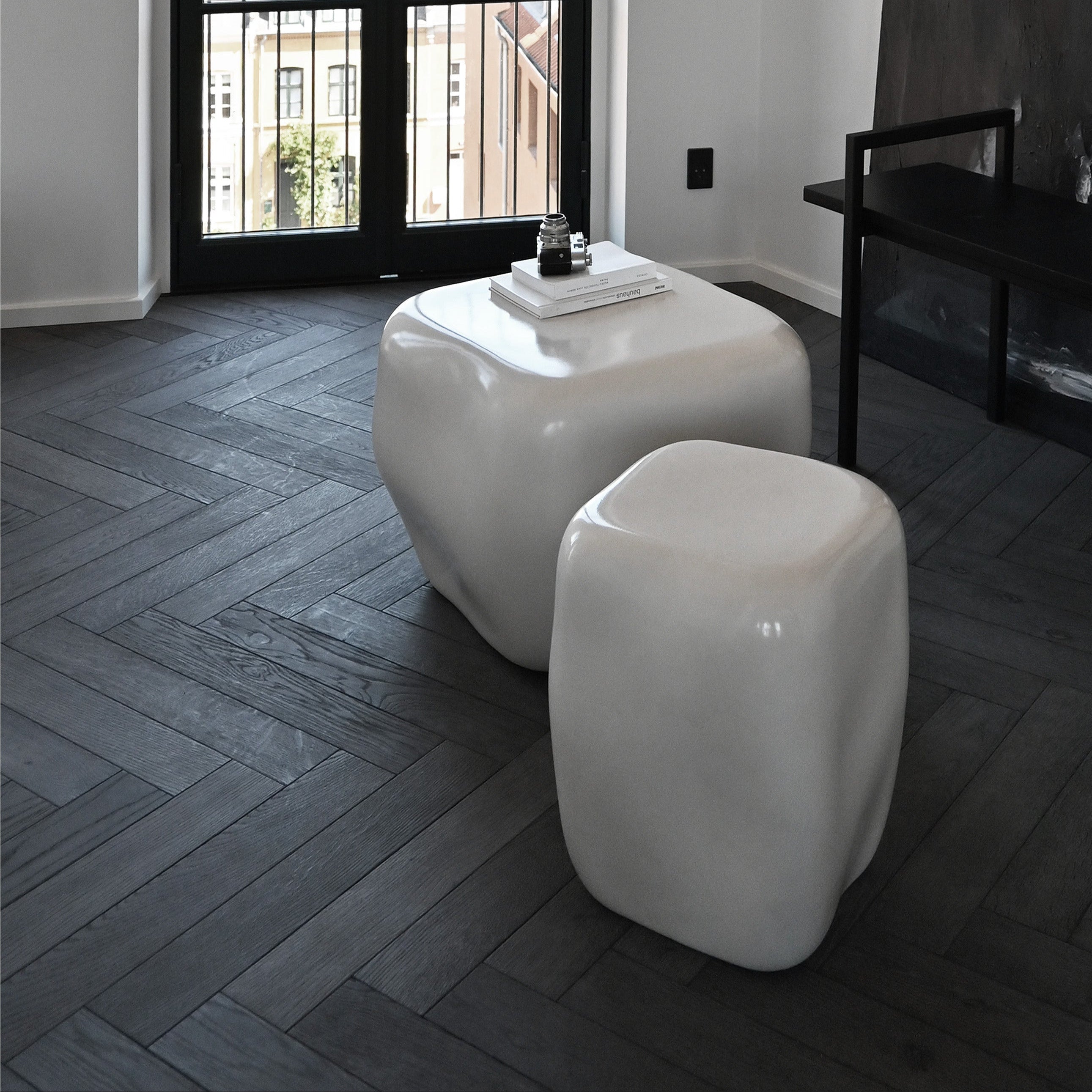 Ishi Coffee Table, Mini - High Glaze Birch *Pre-order