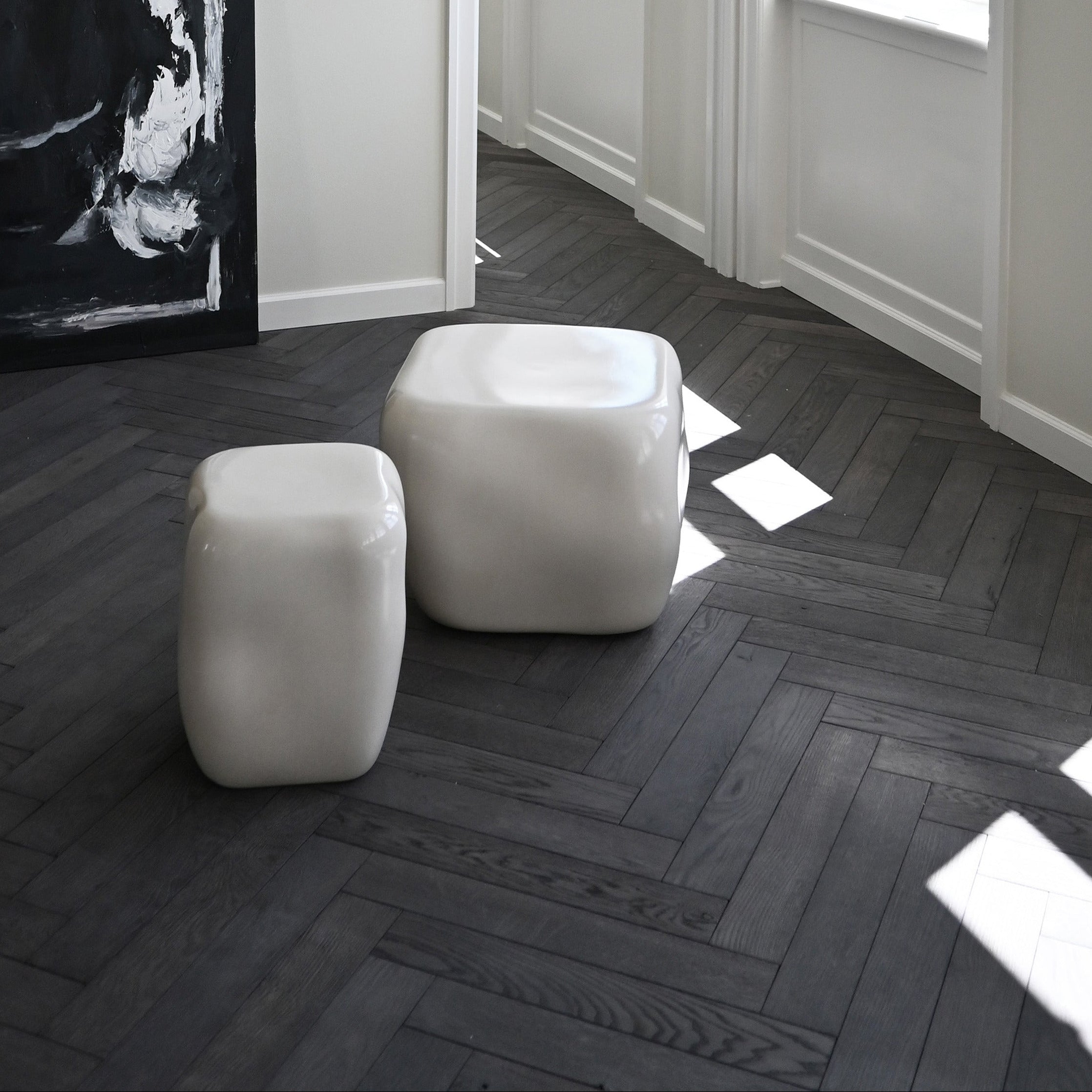 Ishi Coffee Table, Mini - High Glaze Birch *Pre-order