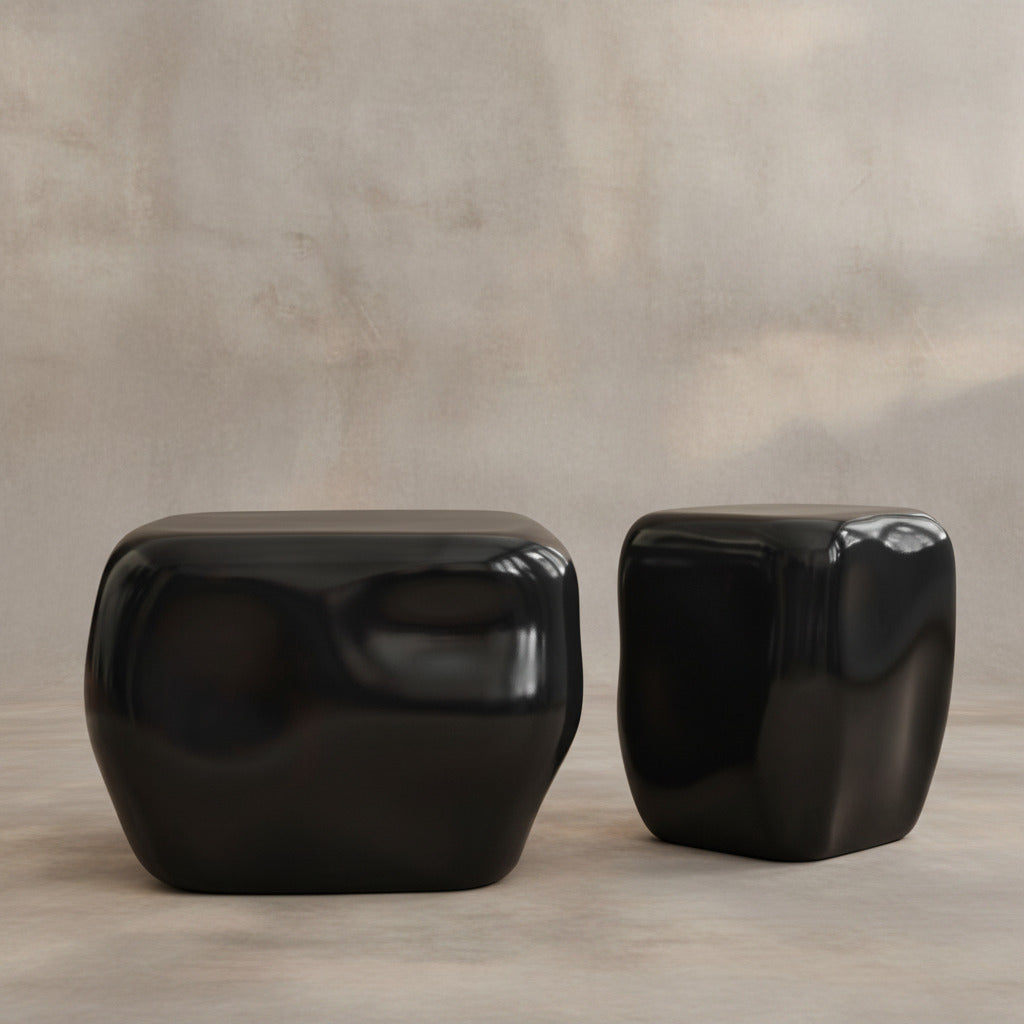 Ishi Coffee Table, Medio - High Glaze Coffee