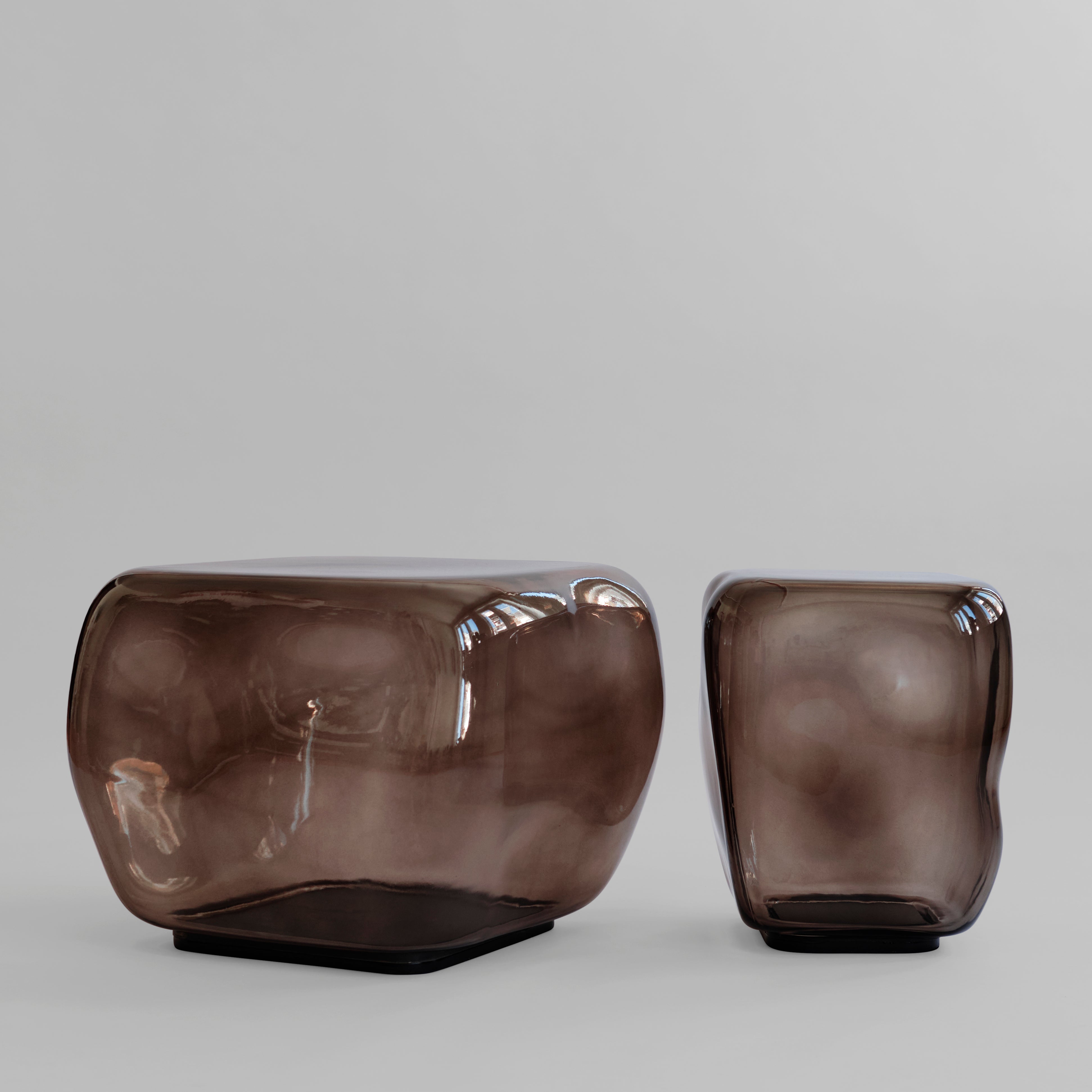 Ishi Coffee Tables, Mini - Smoked Forest