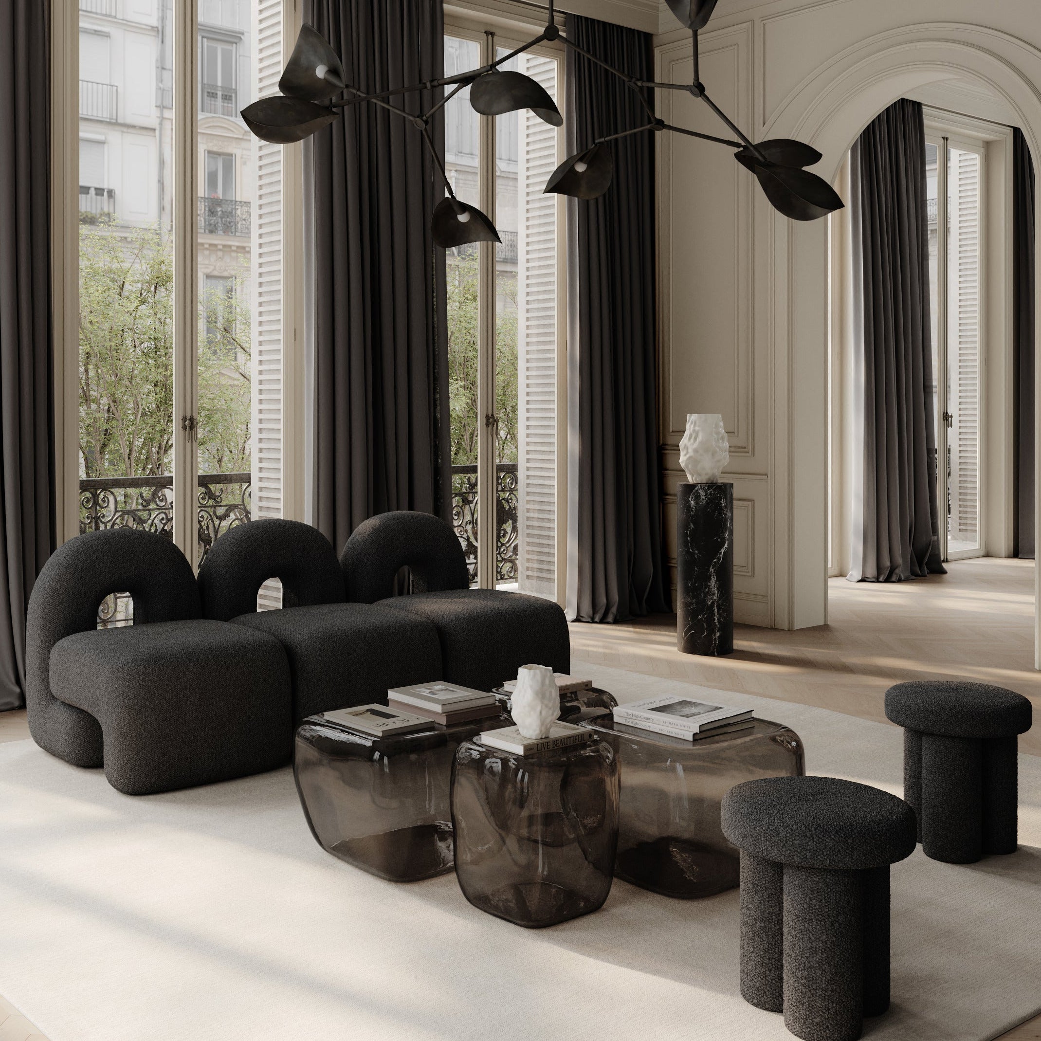 Ishi Coffee Tables, Medio - Smoked Forest * Pre-order