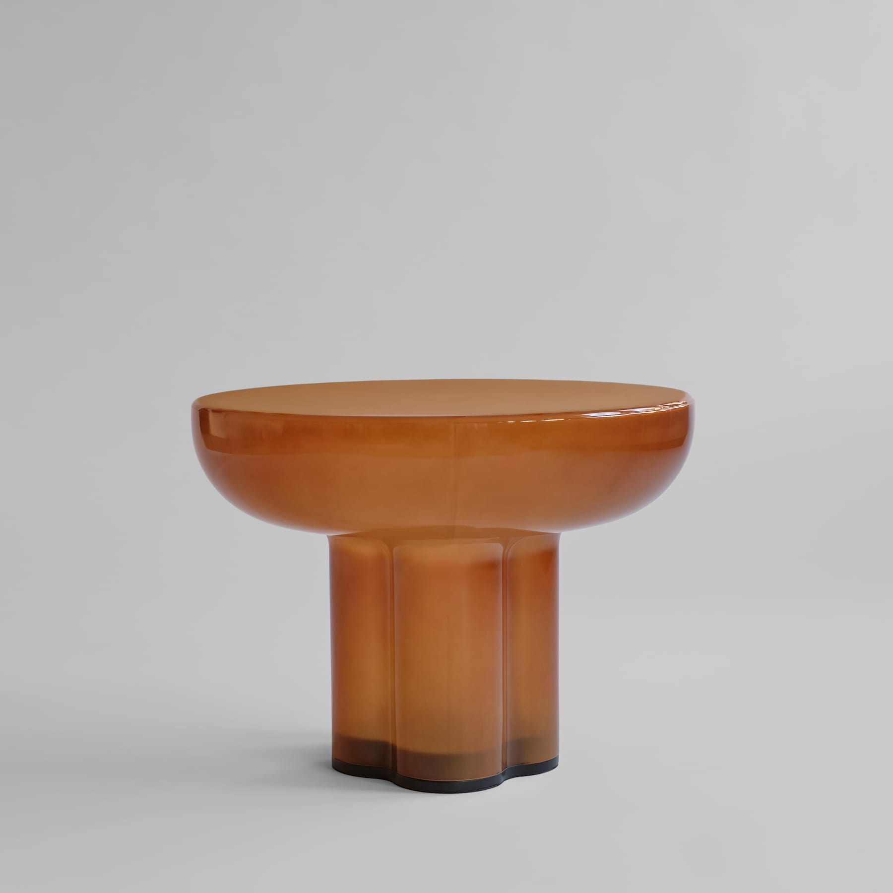 Crown Table Glass, Low - Caramel *Pre-order