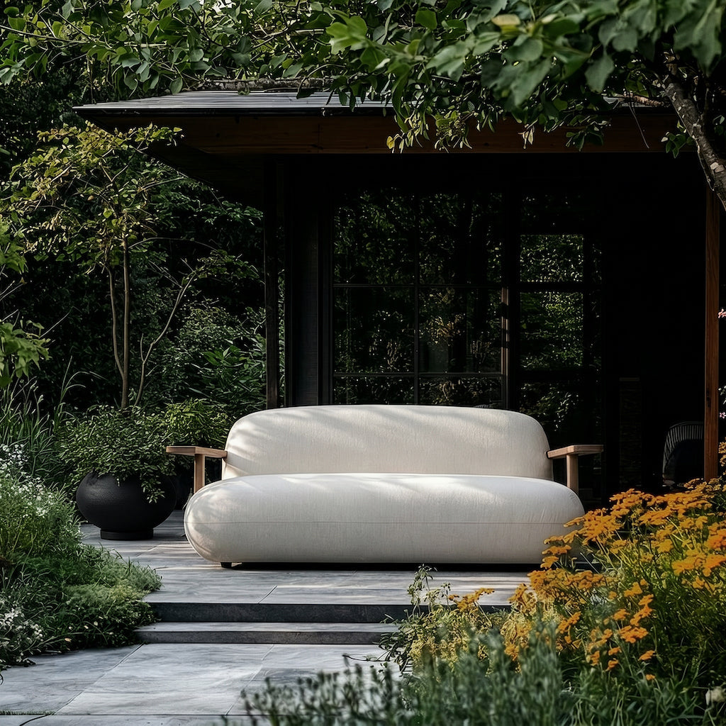 Toe Sofa - Teak / Warm Ash
