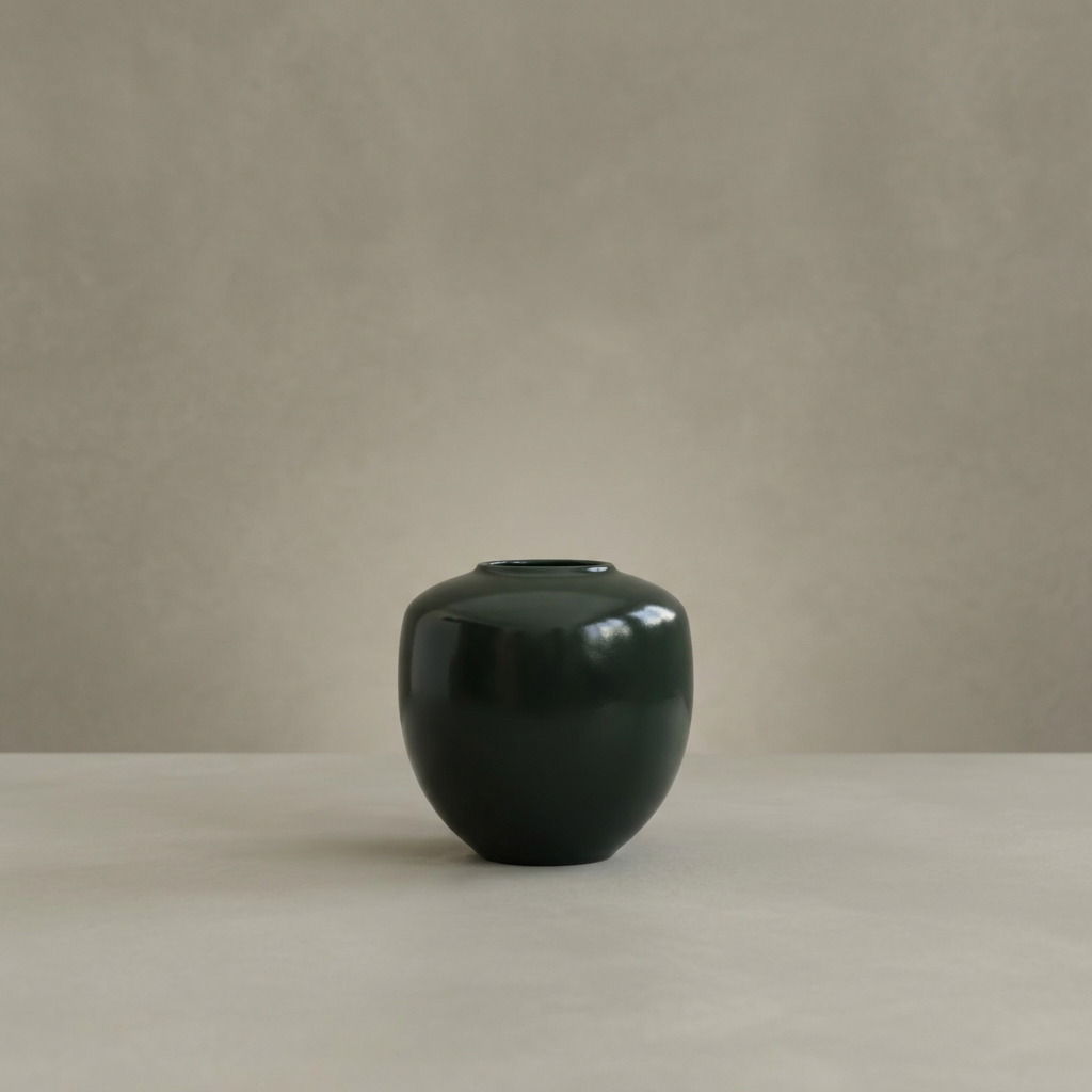 Sunao Vase, Mini - Dark Green