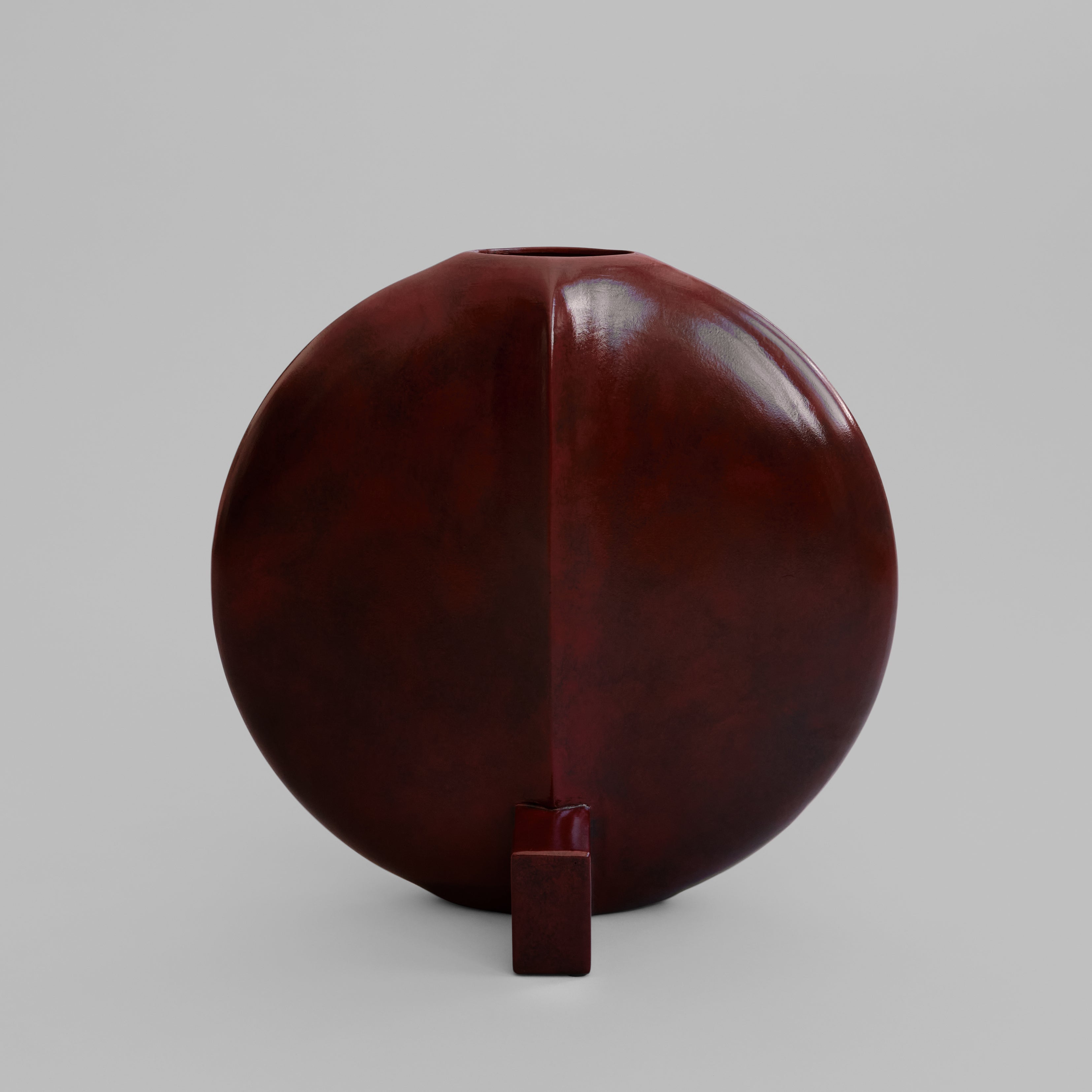 Guggenheim Vase, Big - Maroon