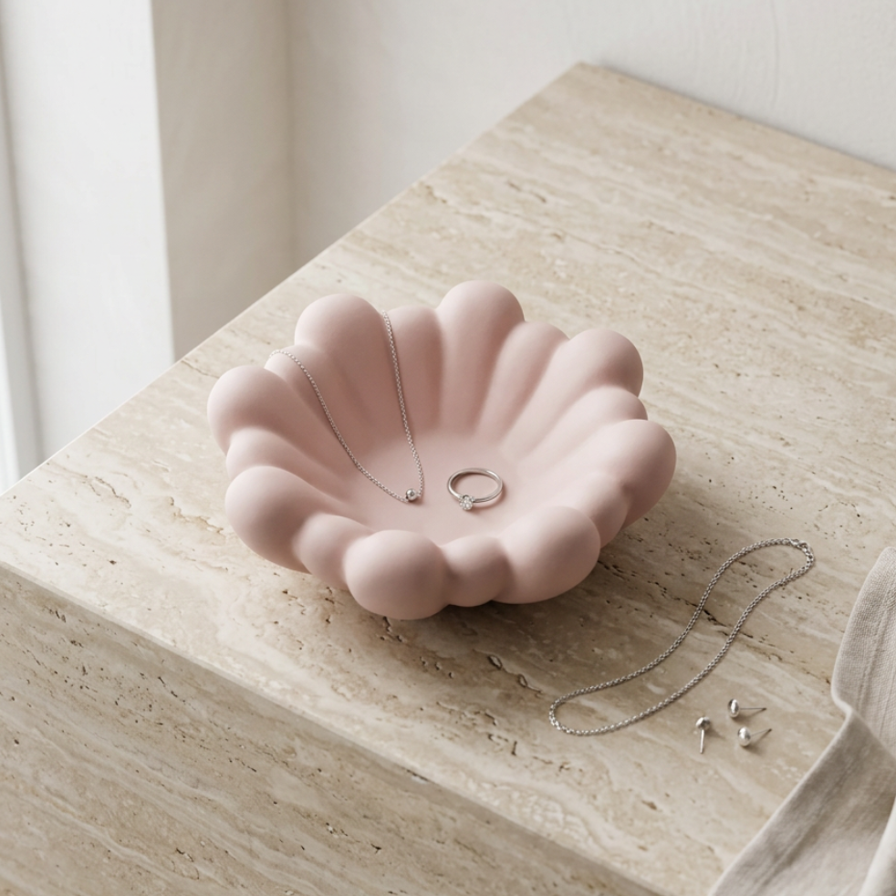 Bloom Tray, Medio - Rose