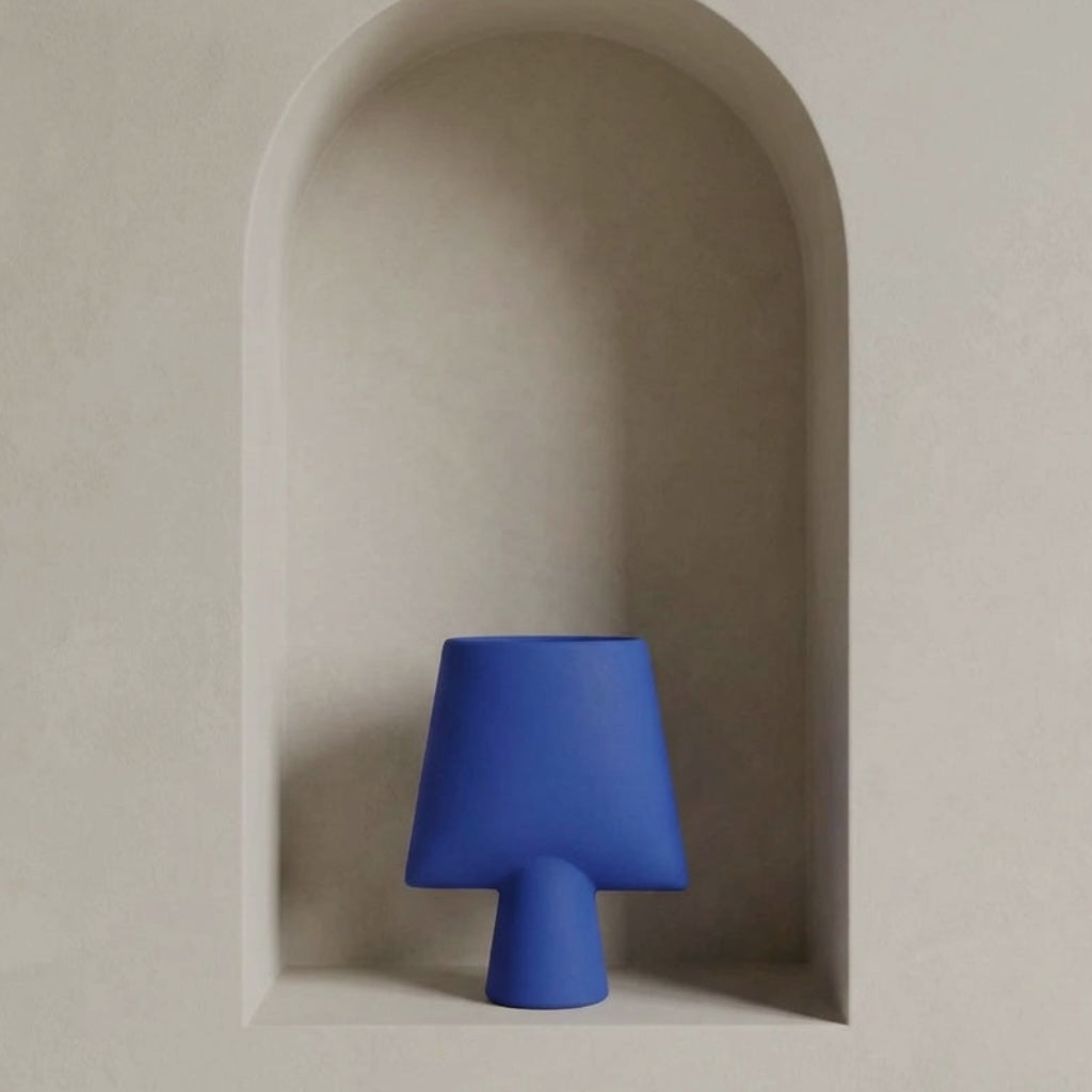 Sphere Vase Square, Mini - Marrakech Blue