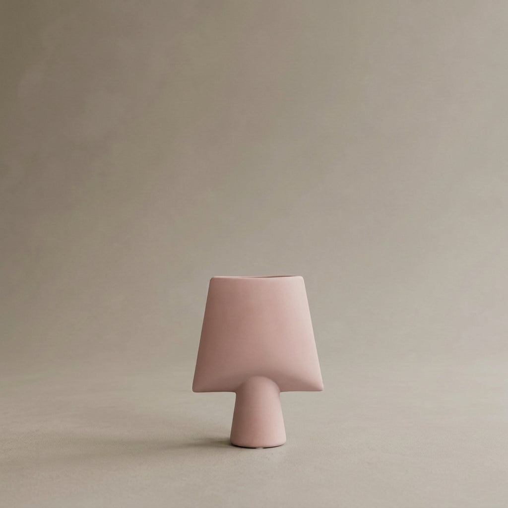 Sphere Vase Square, Mini Ð Rose