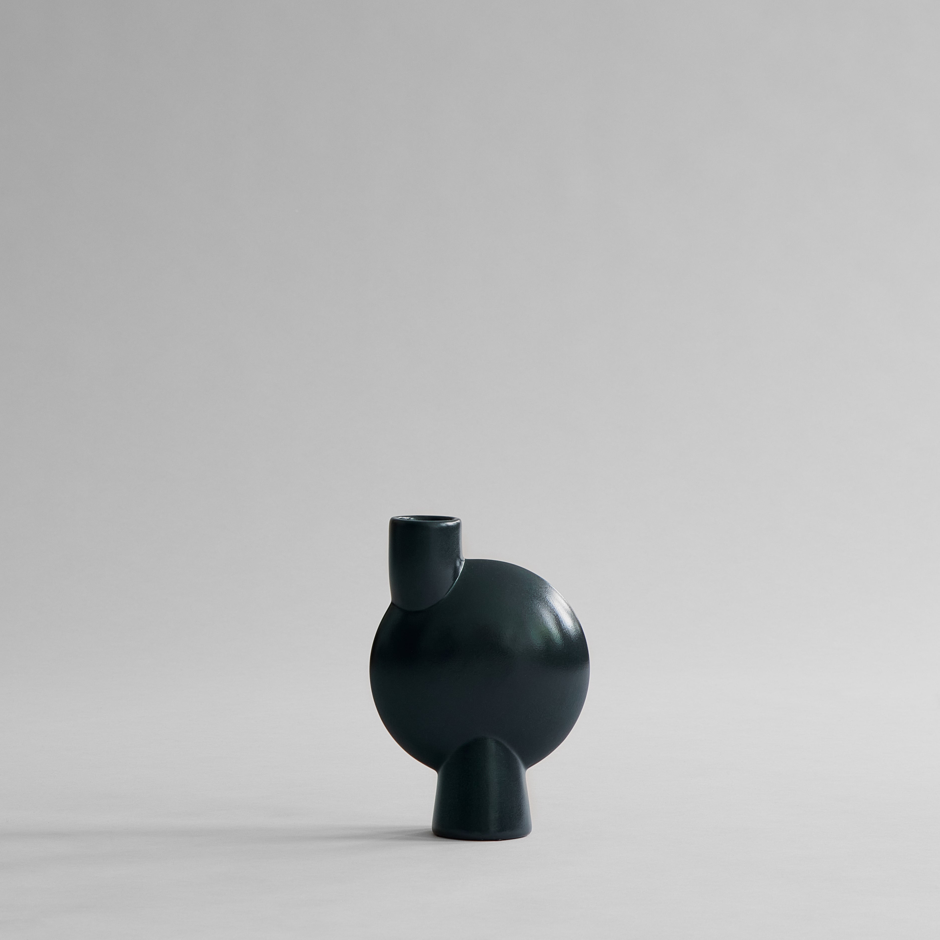 Sphere Vase Bubl, Medio Ð Dark Green