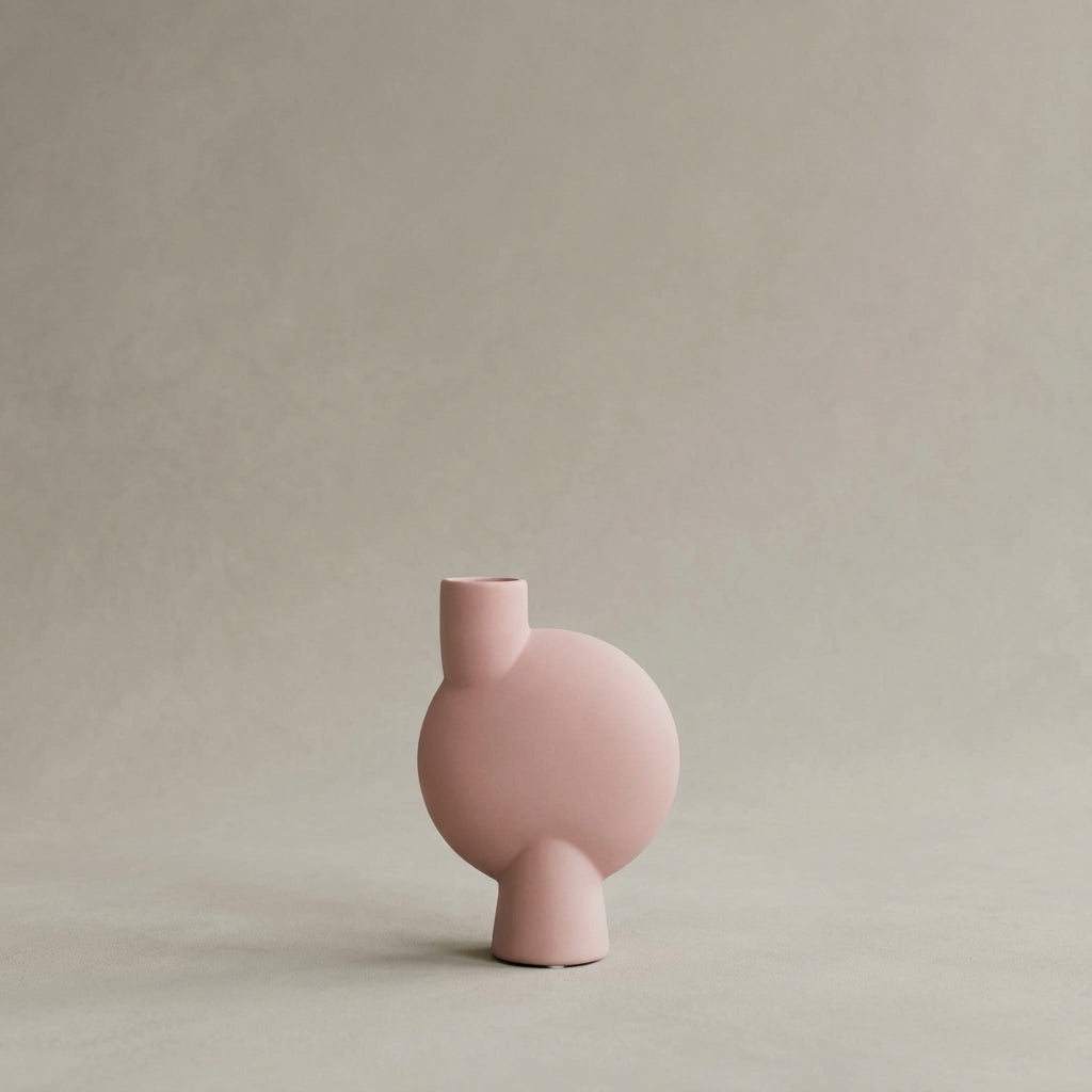 Sphere Vase Bubl, Medio Ð Rose