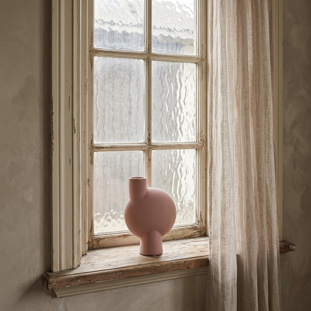 Sphere Vase Bubl, Medio - Rose
