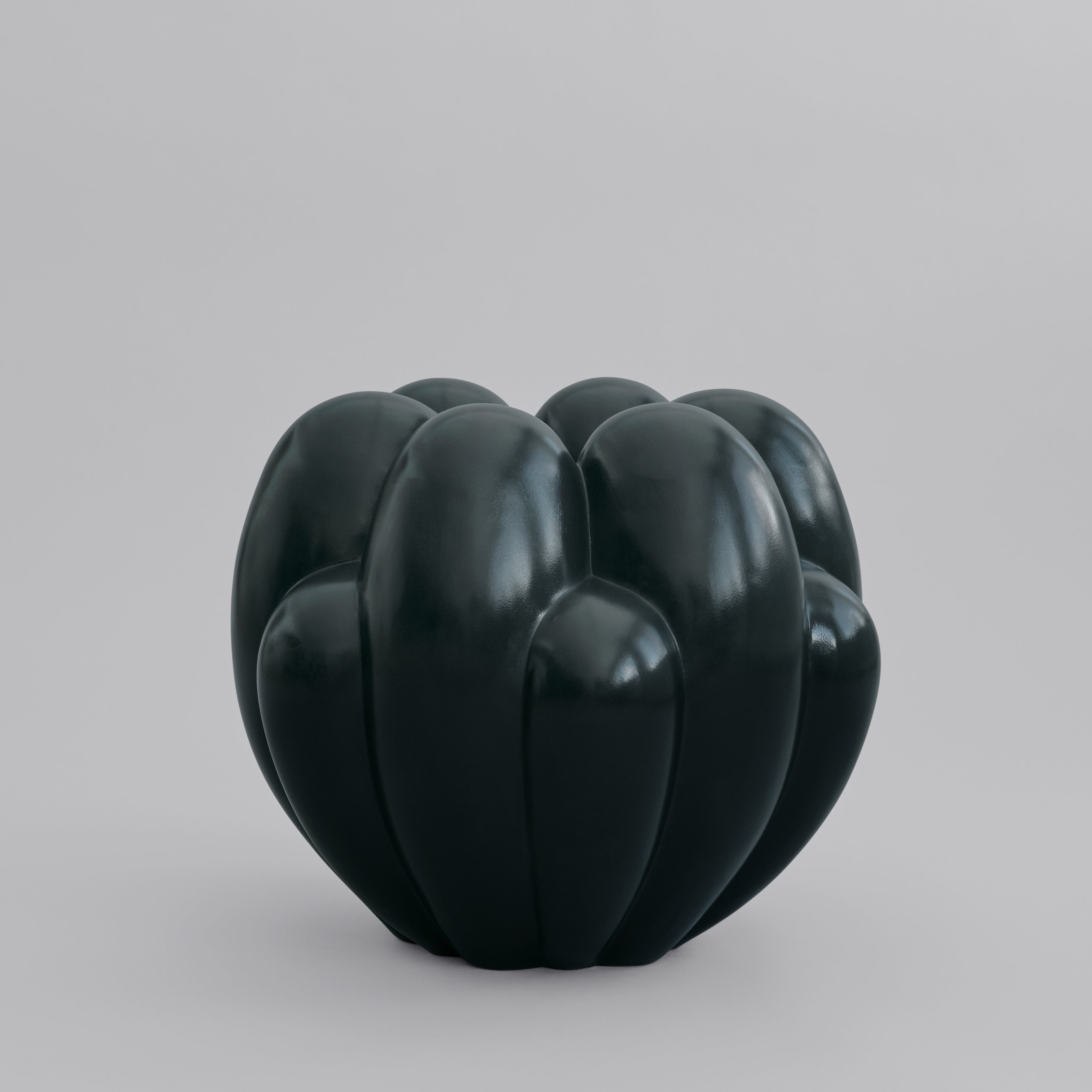 Bloom Vase, Big - Dark Green