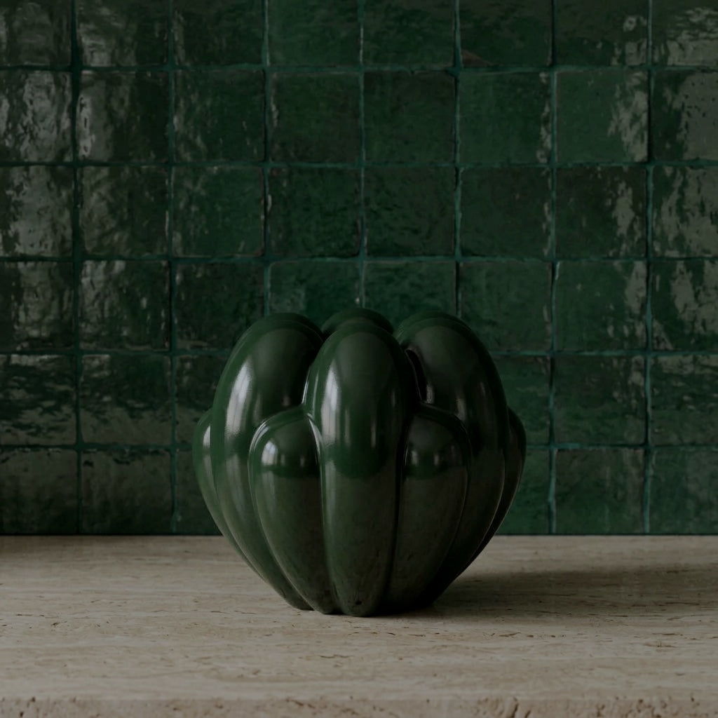 Bloom Vase, Mini - Dark Green