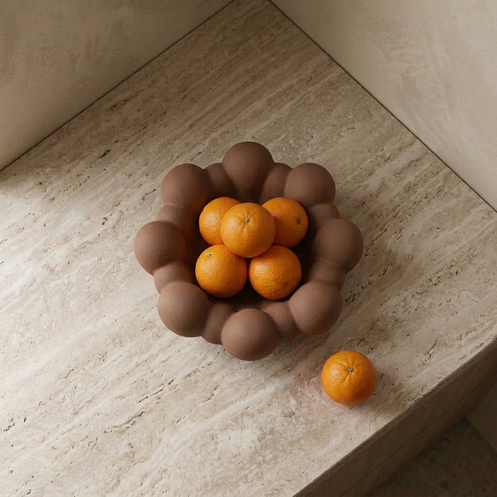 Bloom Tray, Big - Almond