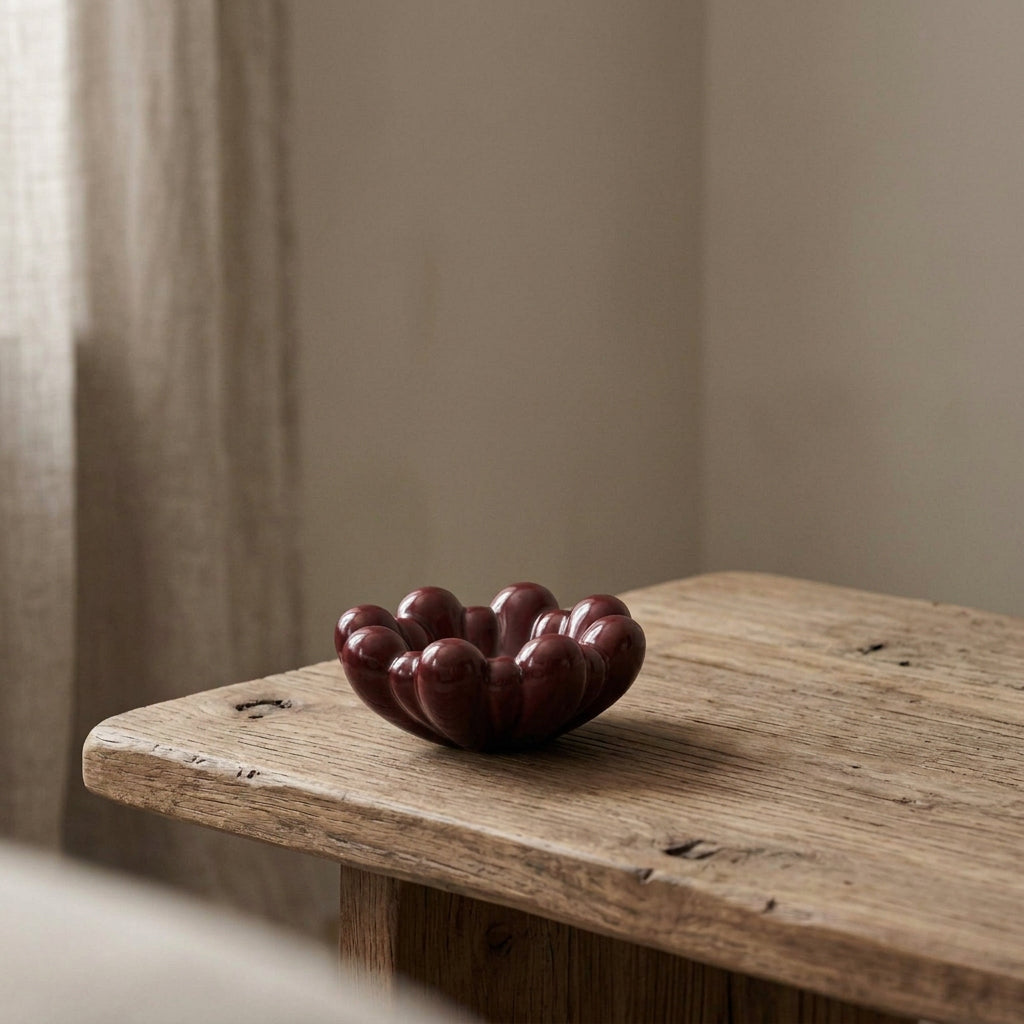 Bloom Tray, Mini - Maroon