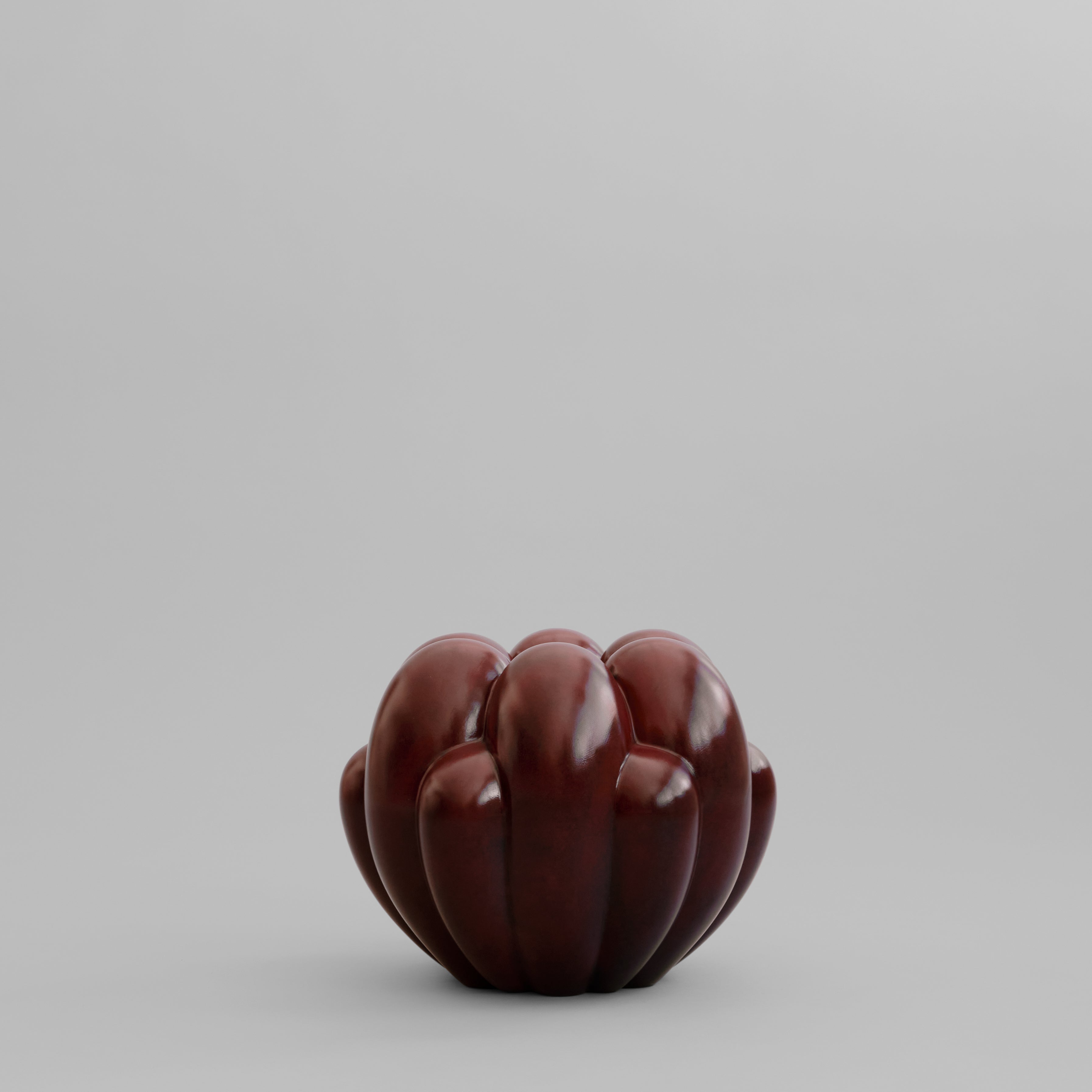 Bloom Vase, Mini - Maroon