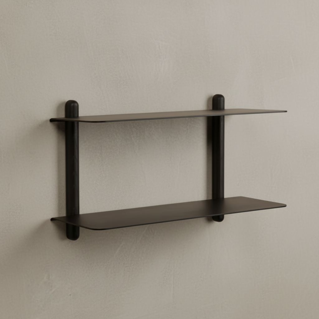 NIVO Shelf Large F - black ash/ black