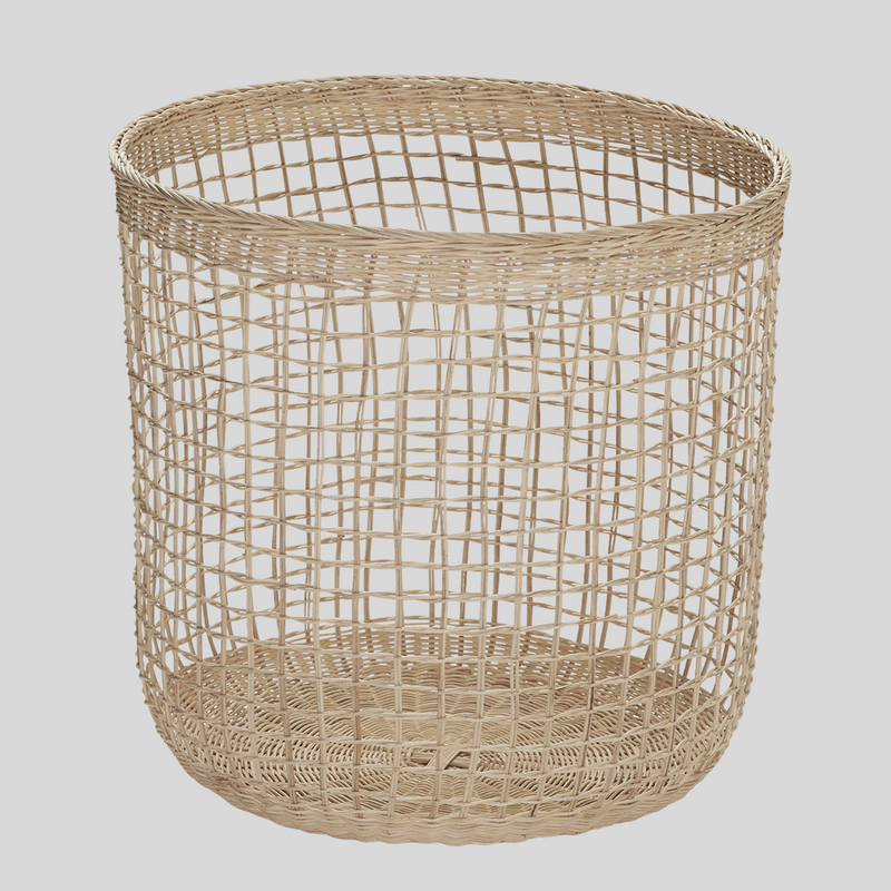Rattan baskets, set of 3