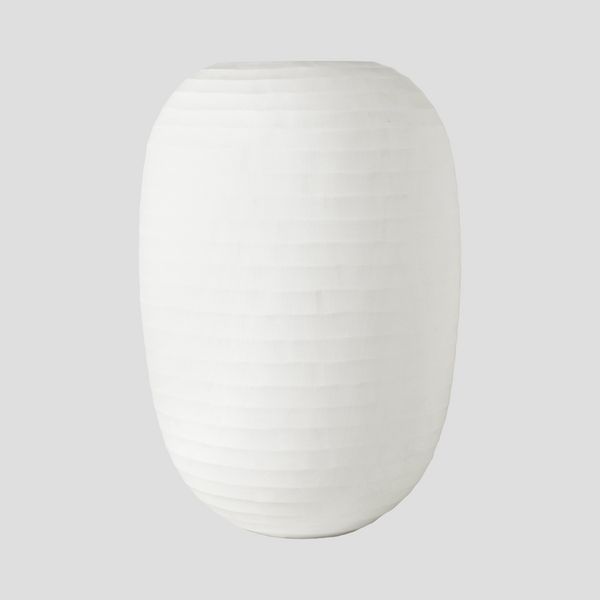 Organic vase 07 - white