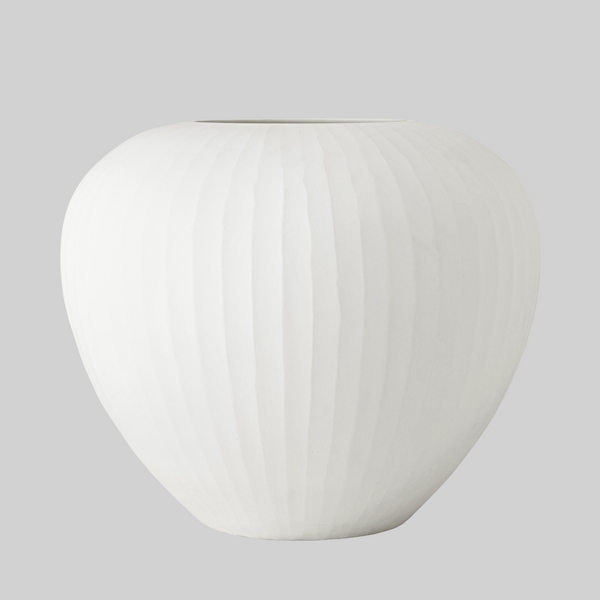 Organic vase 06 - white