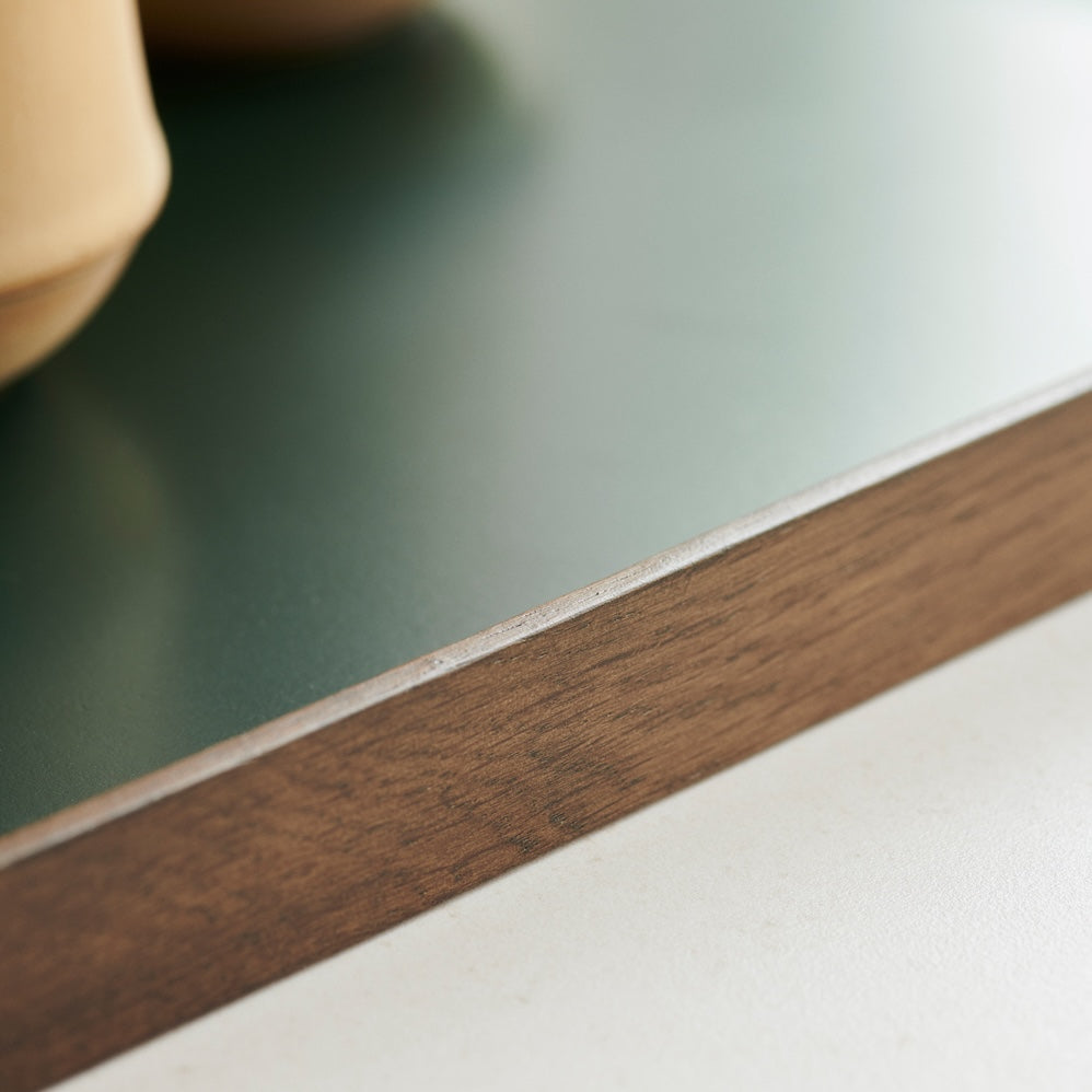 FRAME tray medium, smoked oak/green