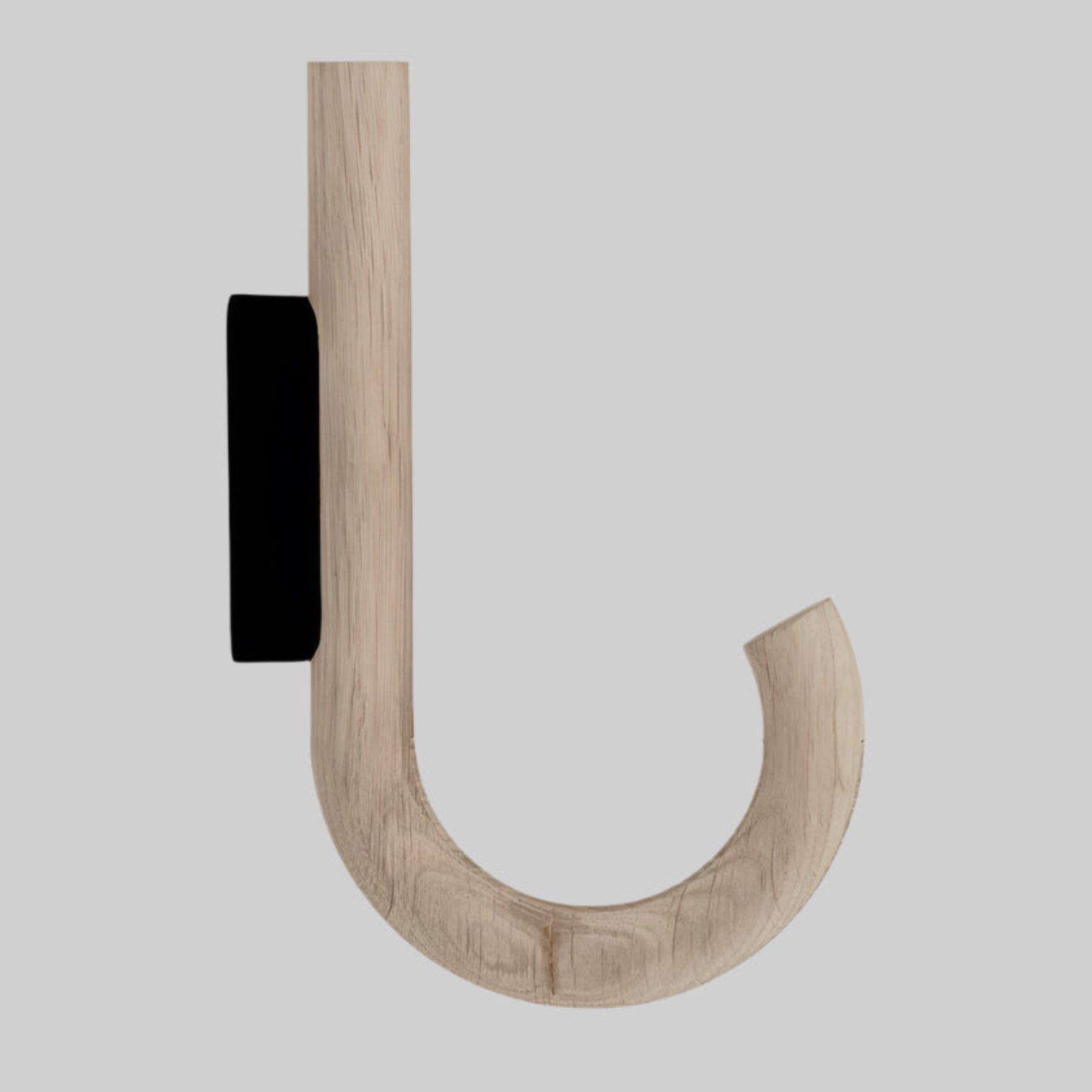 HOOK Large, oak-black