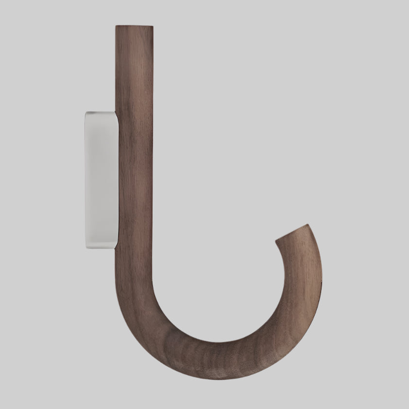 HOOK Big, walnut-chrome