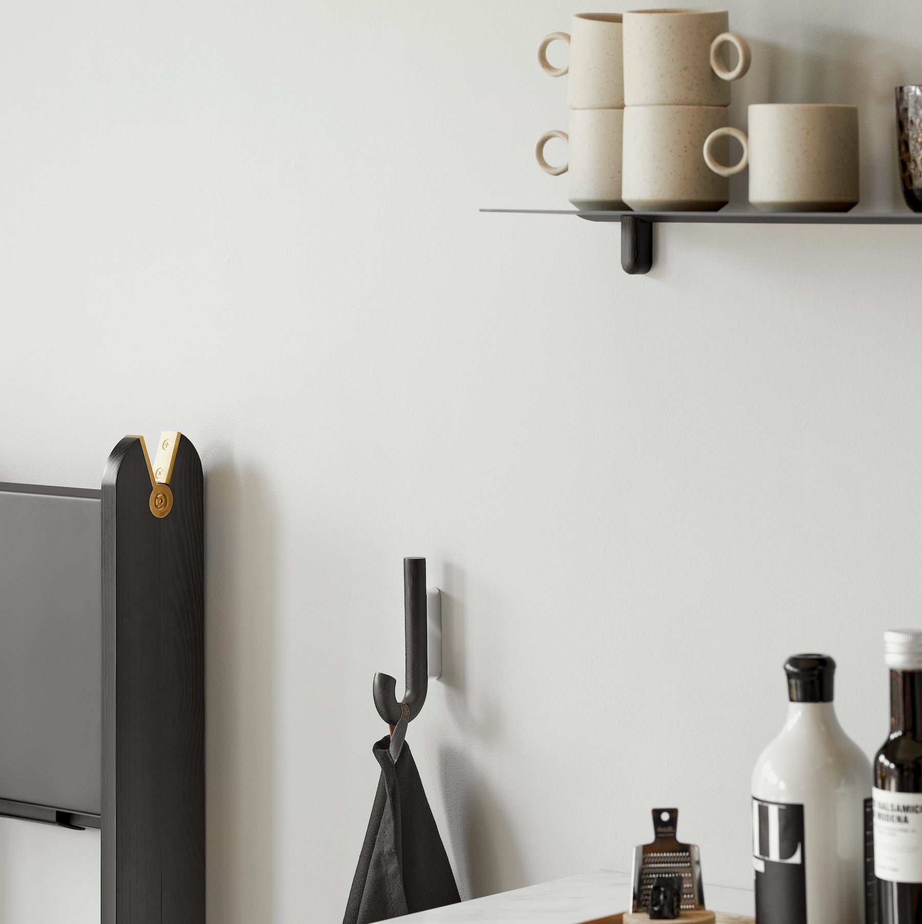 HOOK Mini, black oak-chrome