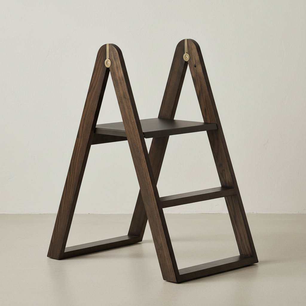 REECH Step Ladder, Dark Ash