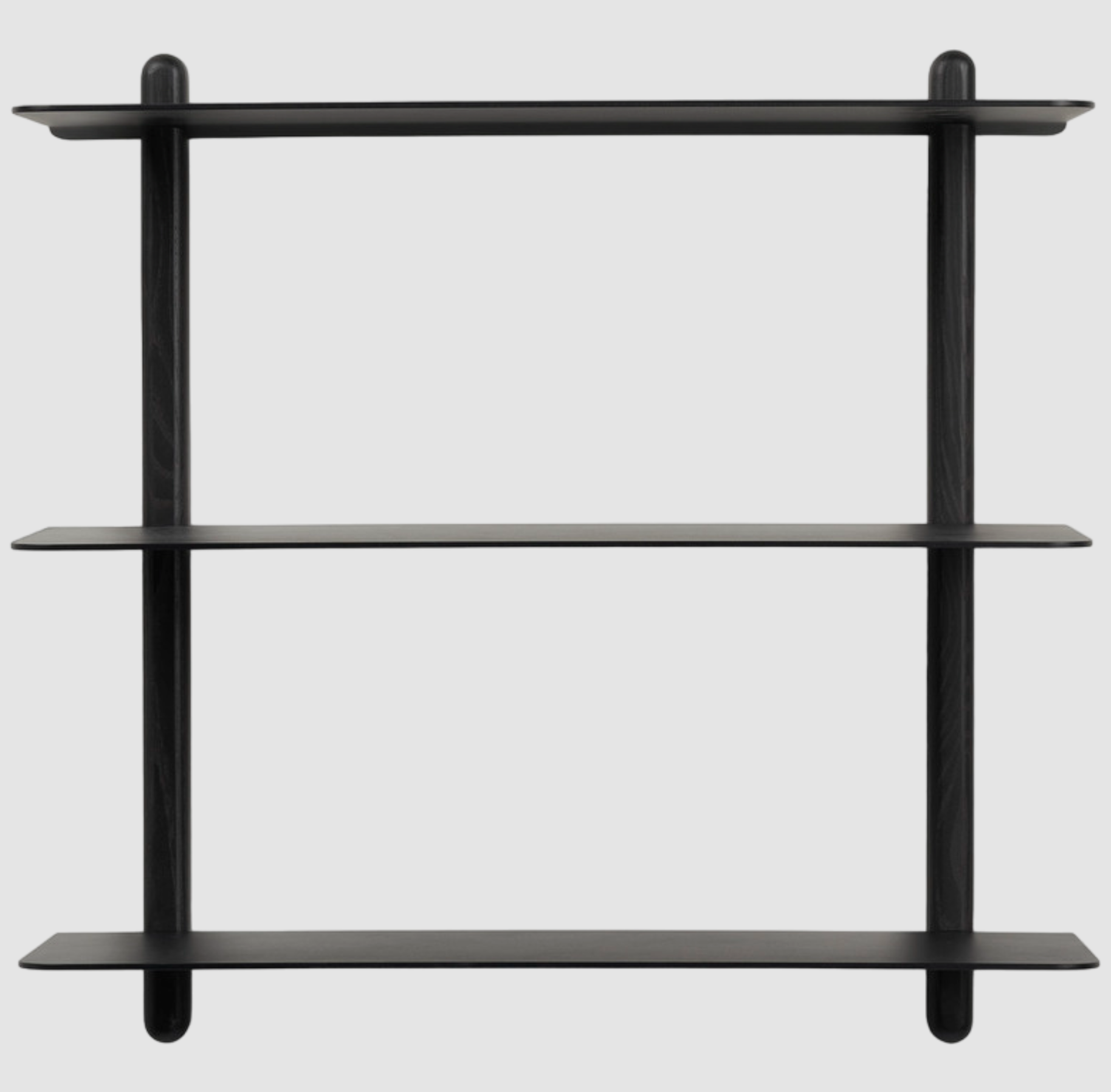 NIVO Shelf Large A - black ash/ black