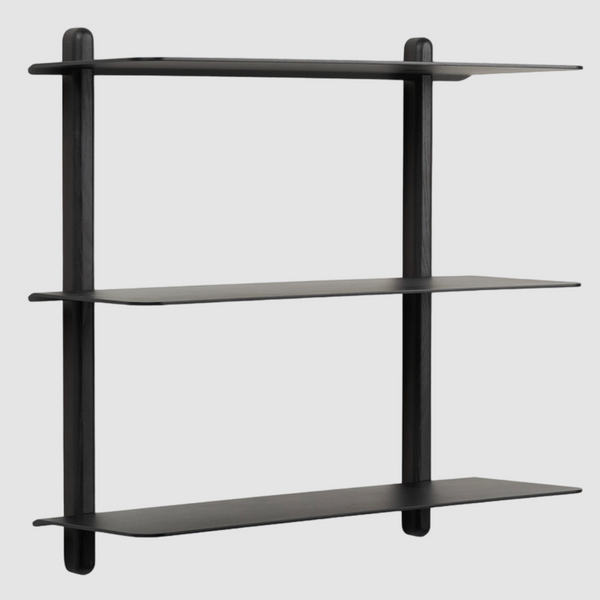 NIVO Shelf Large A - black ash/ black