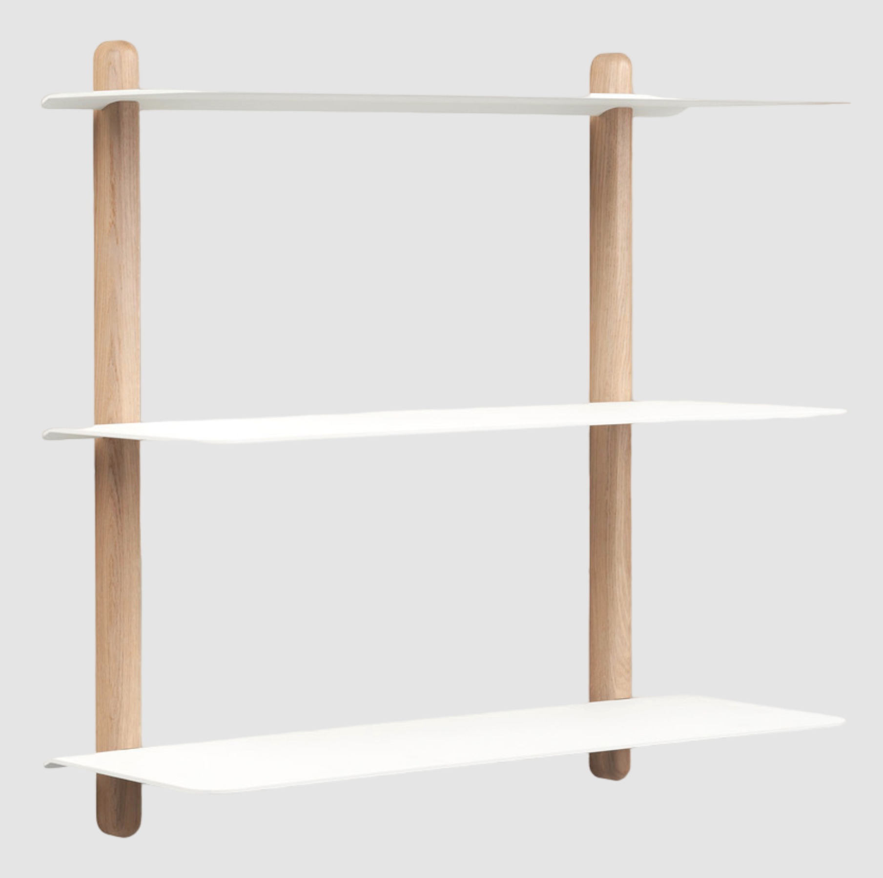 NIVO Shelf Large A - light oak/white