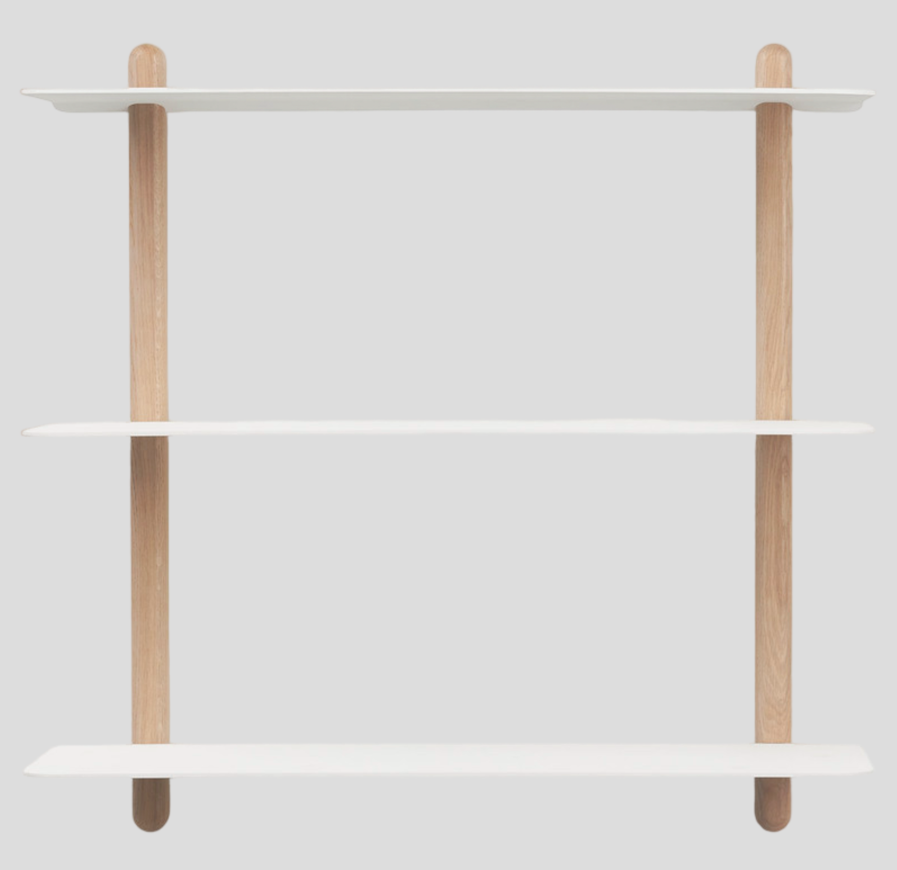 NIVO Shelf Large A - light oak/white