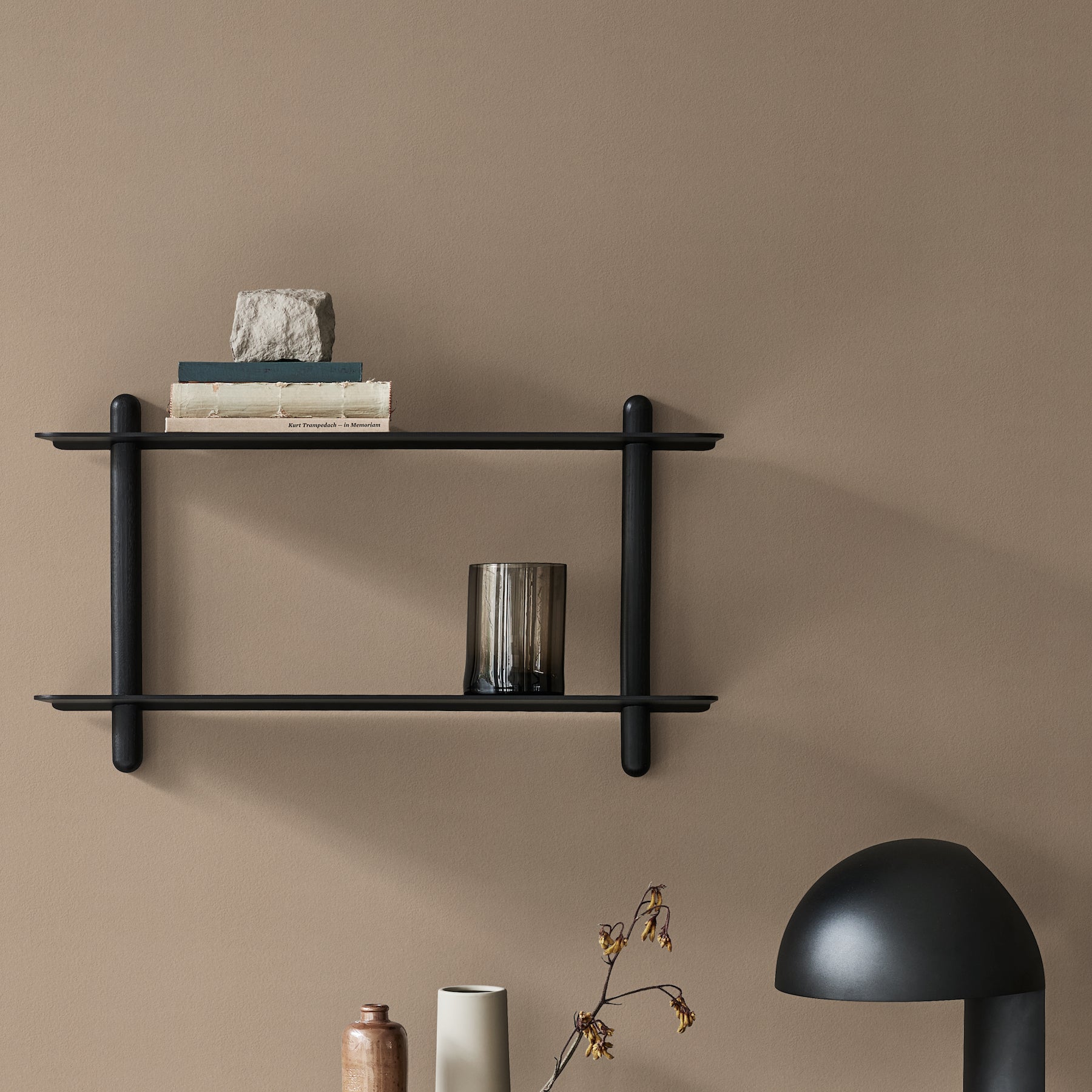 NIVO Shelf Large F - black ash/ black -20152