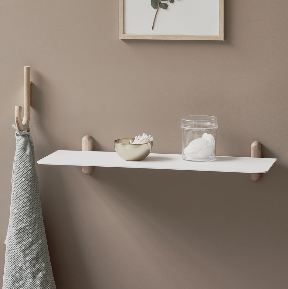 NIVO Shelf Large G - light oak / white