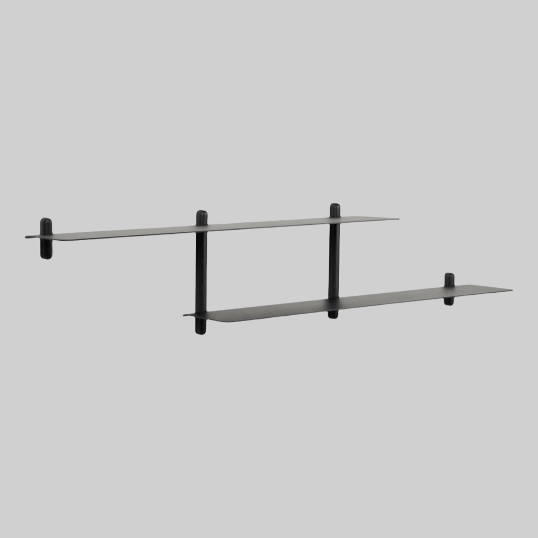 NIVO Shelf Large H - black ash / black