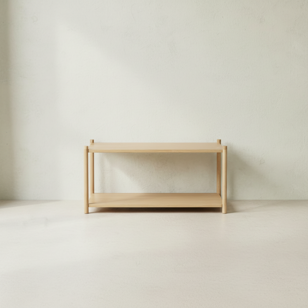 Sceene bookcase F - light oak