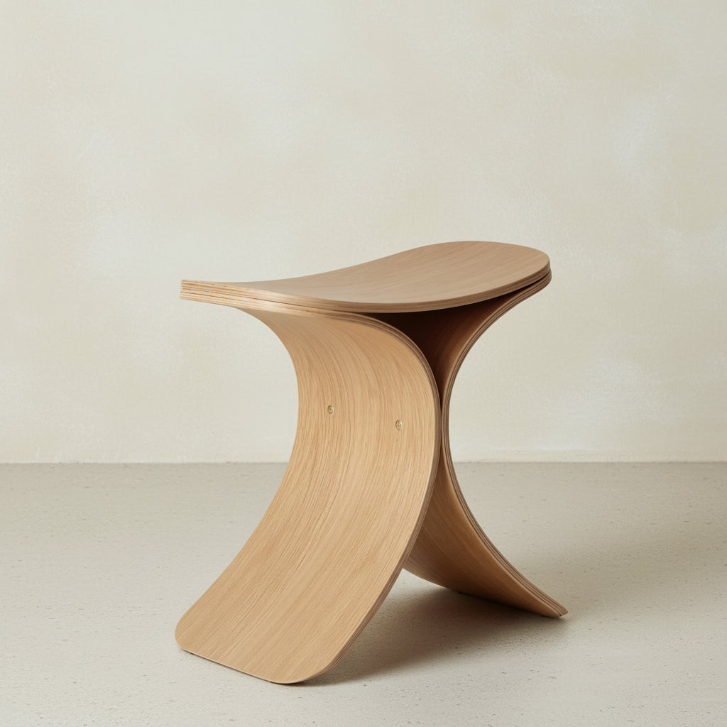 Luno Stool Natural Oak