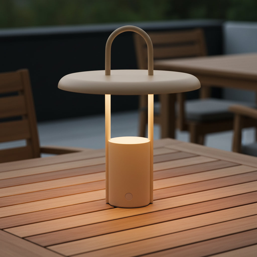 Pier Portable Lamp - Large, Sand