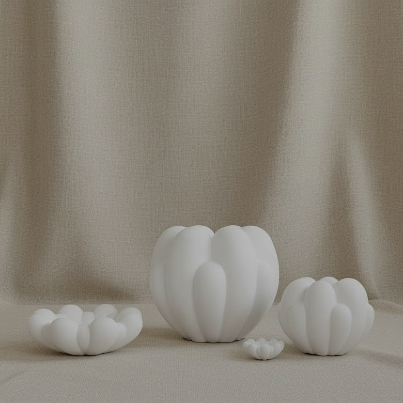 Bloom Tray, Mini - Bone White