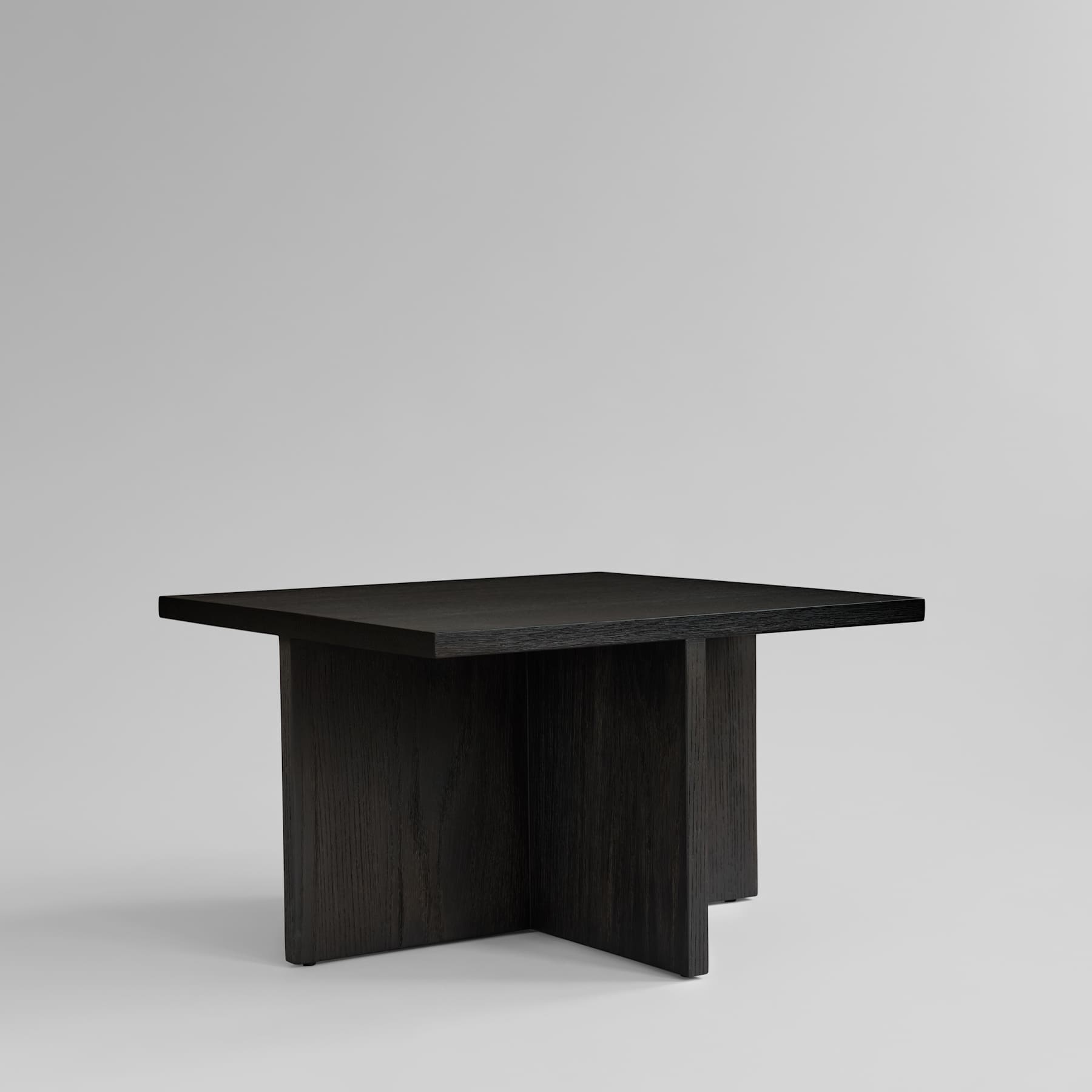 Brutus Coffee Table - Coffee-Black Oak